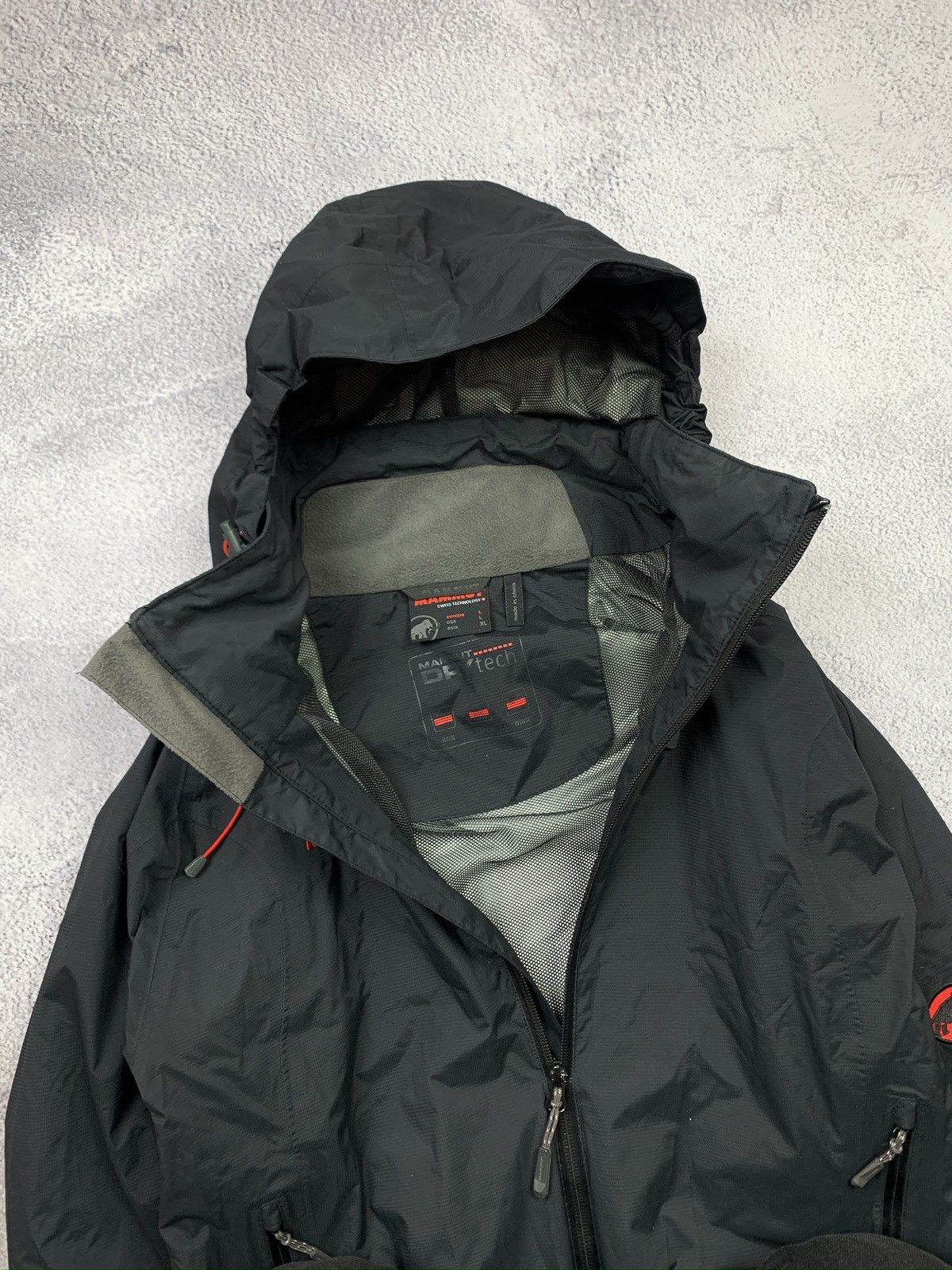 Mammut Mammut DryTech Waterproof Jacket Black Mens L Ski Coat Size US L / EU 52-54 / 3 - 7 Thumbnail
