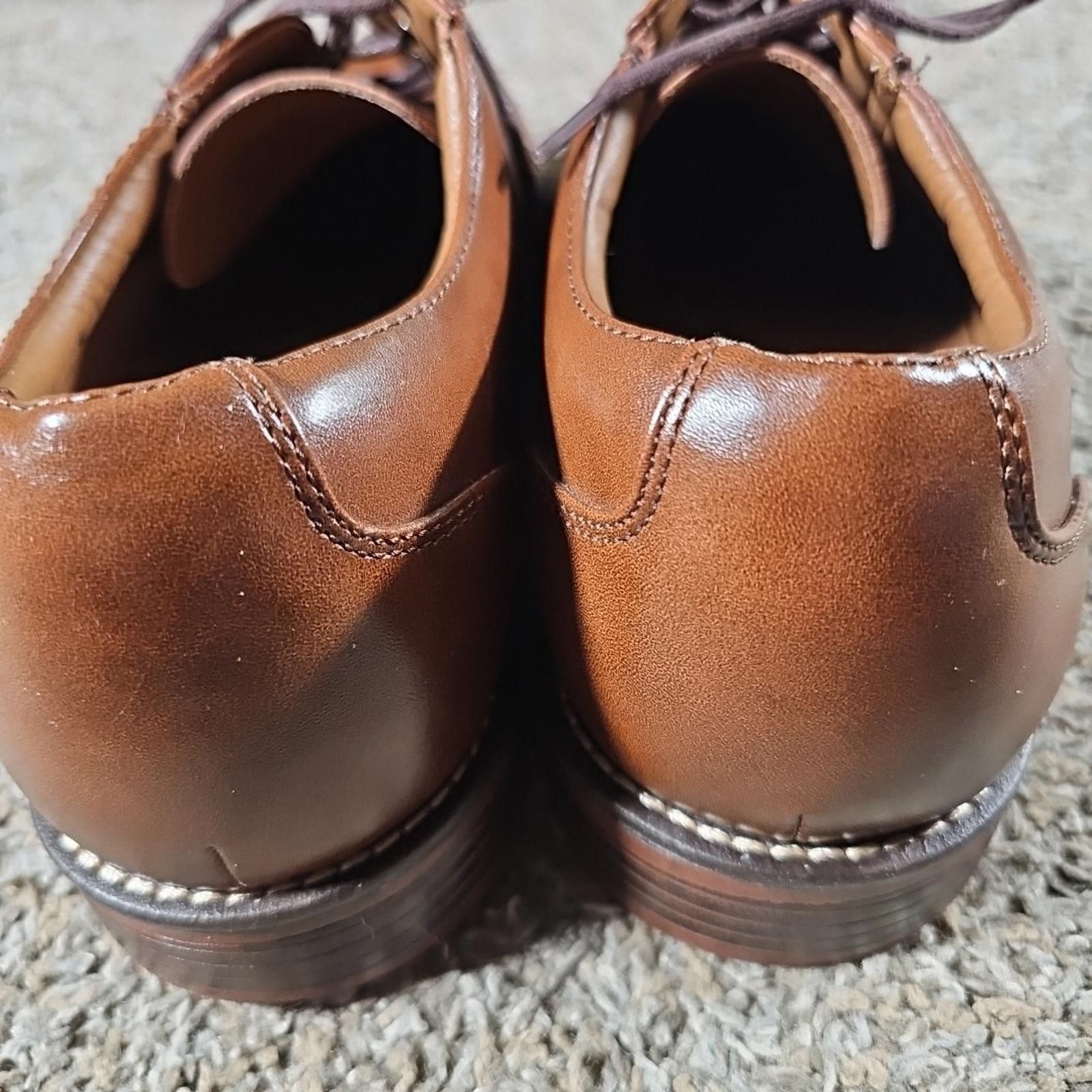 Dockers Dockers 90-36896 10M Brown Oxford Dress Shoes Size US 10 / EU 43 - 7 Thumbnail