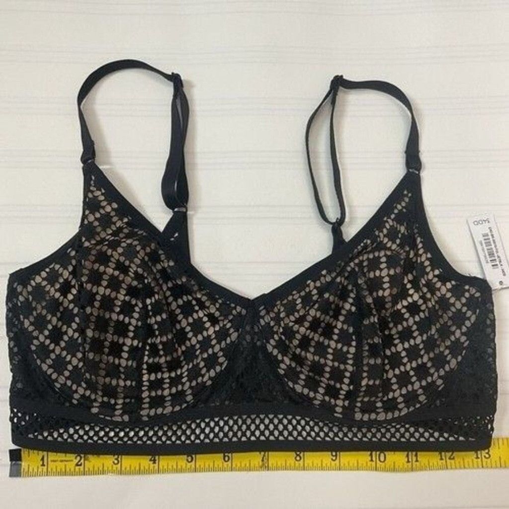 Other NWT Adore Me Underwire Back Closure Semi SheerBra Women 34DD Size ONE SIZE - 7 Thumbnail