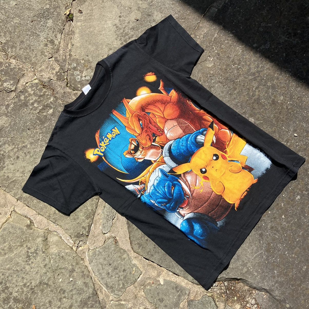 Japanese Brand × Vintage VTG Animex Pokémon AOP Graphic Tee Size US L / EU 52-54 / 3 - 3 Thumbnail