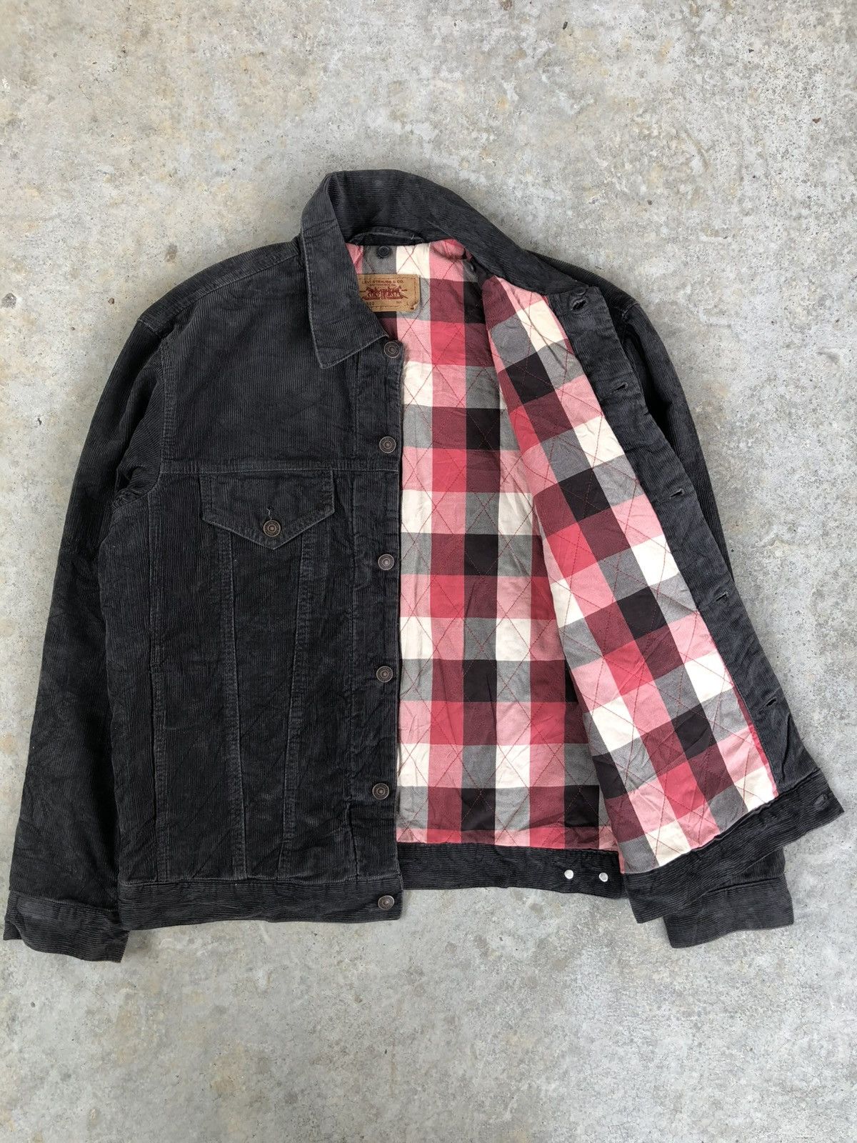 If Six Was Nine Y2k 2005 Levi’s Blanket Lined Corduroy Jacket Size US L / EU 52-54 / 3 - 2 Thumbnail