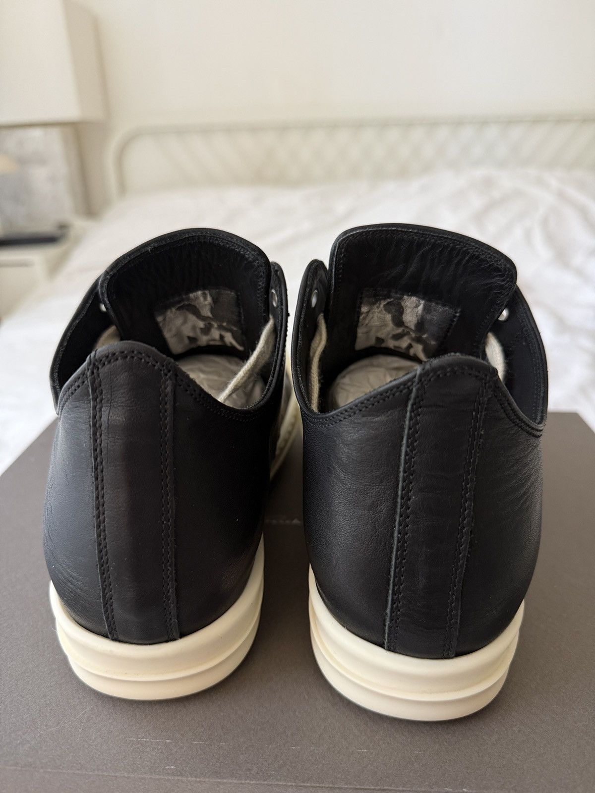 Rick Owens Ramones Low Top Size US 7 / IT 37 - 3 Thumbnail