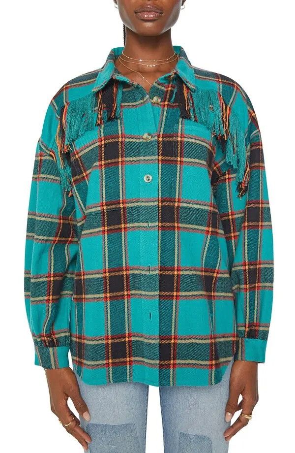 MOTHER Fringe Benefits Western Plaid Size US XL / EU 56 / 4 - 2 Thumbnail