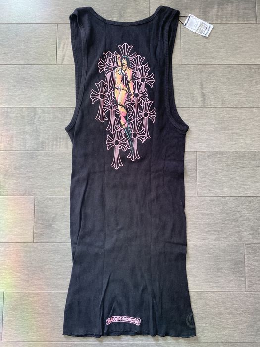 Chrome Hearts Chrome Hearts Deadly Doll Rib Tank | Grailed