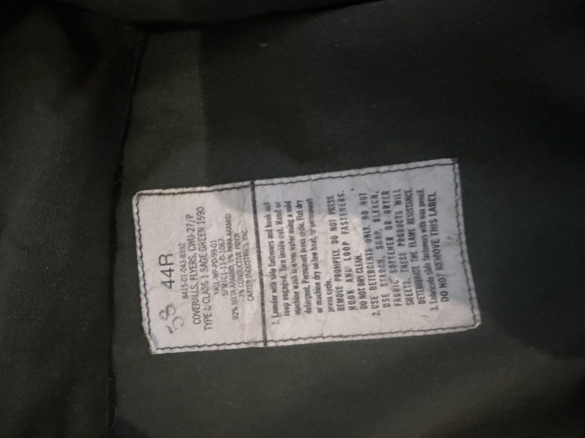 Other US Air Force Green flight suit Size US 44 / EU 60 - 3 Thumbnail