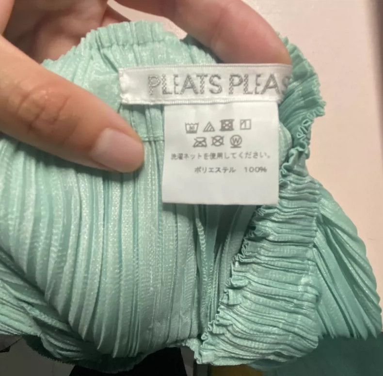 Issey Miyake Issey Miyake size:3 Mint green pleated pants Size 42" / US 20 - 3 Thumbnail