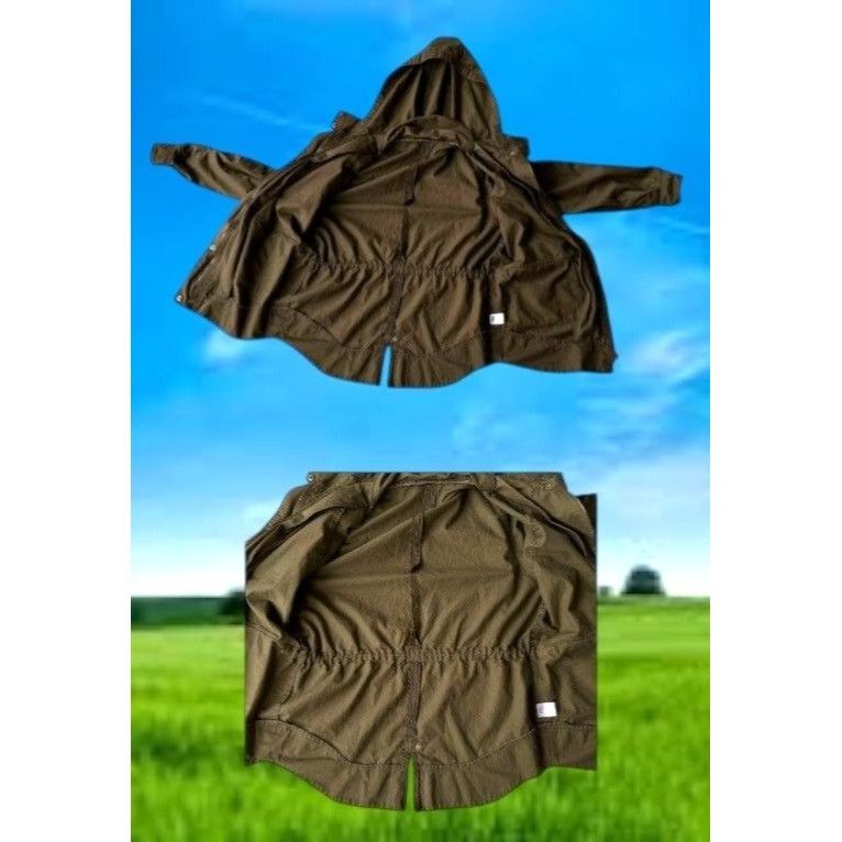 Other Love Tree Green Army Jacket Medium Military Raincoat Pockets Size US M / EU 48-50 / 2 - 11 Thumbnail