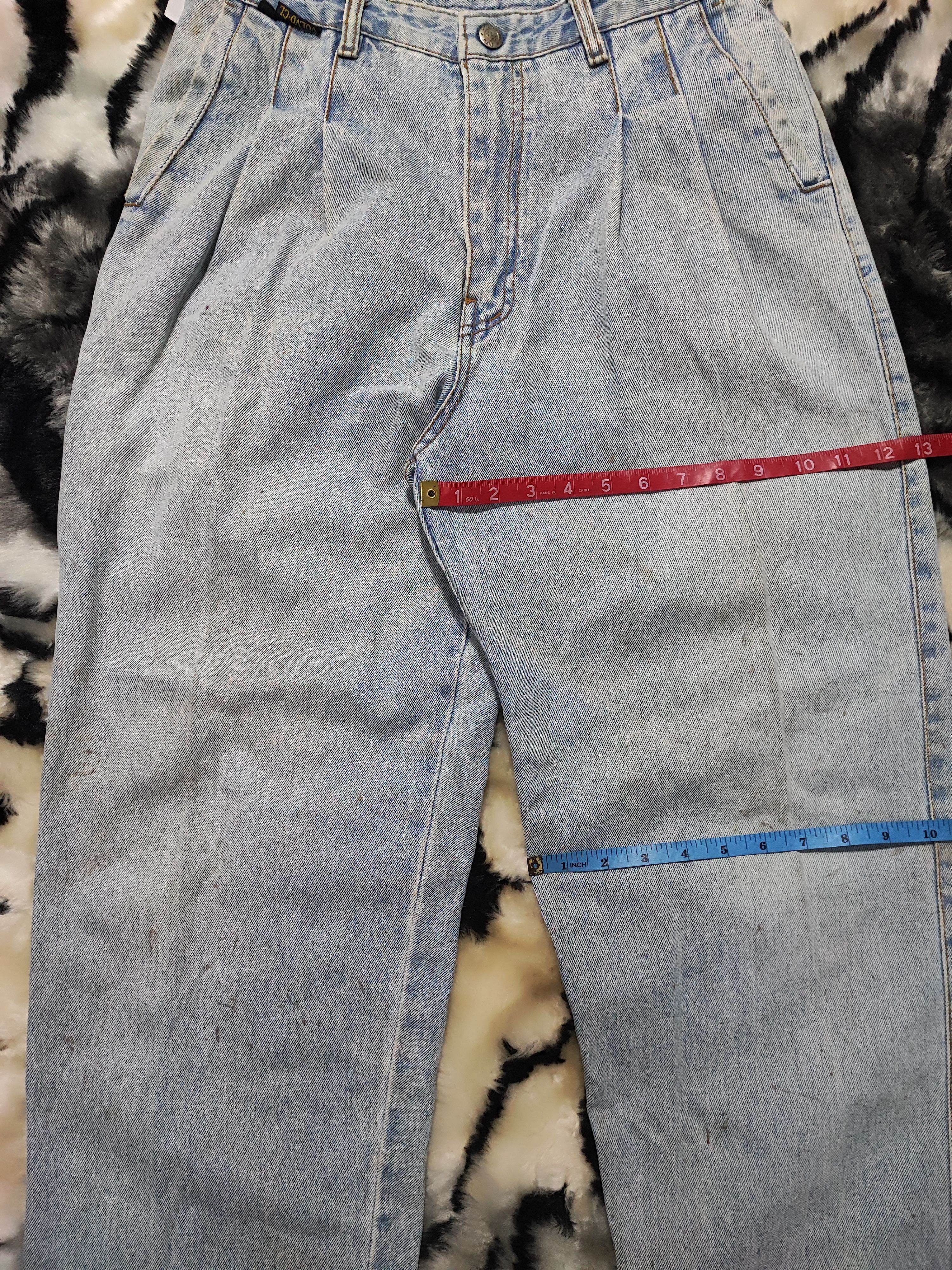 Vintage Volvo vintage y2k grunge faded blue skater baggy jeans Size US 30 / EU 46 - 12 Thumbnail