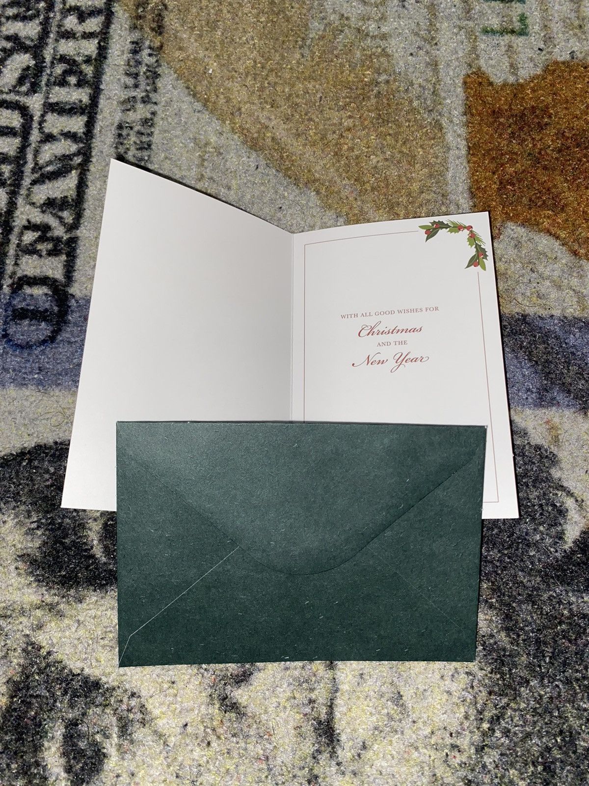 Kith KITH KITHMAS HOLIDAY CARD (WITH ENVELOPE) Size ONE SIZE - 2 Thumbnail