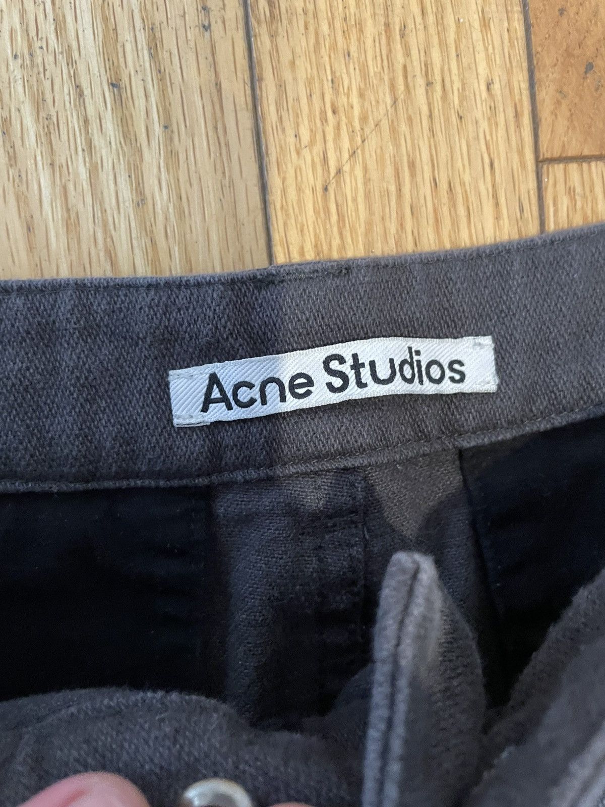 Acne Studios Wide-Leg Cargo Trousers Size US 32 / EU 48 - 4 Thumbnail