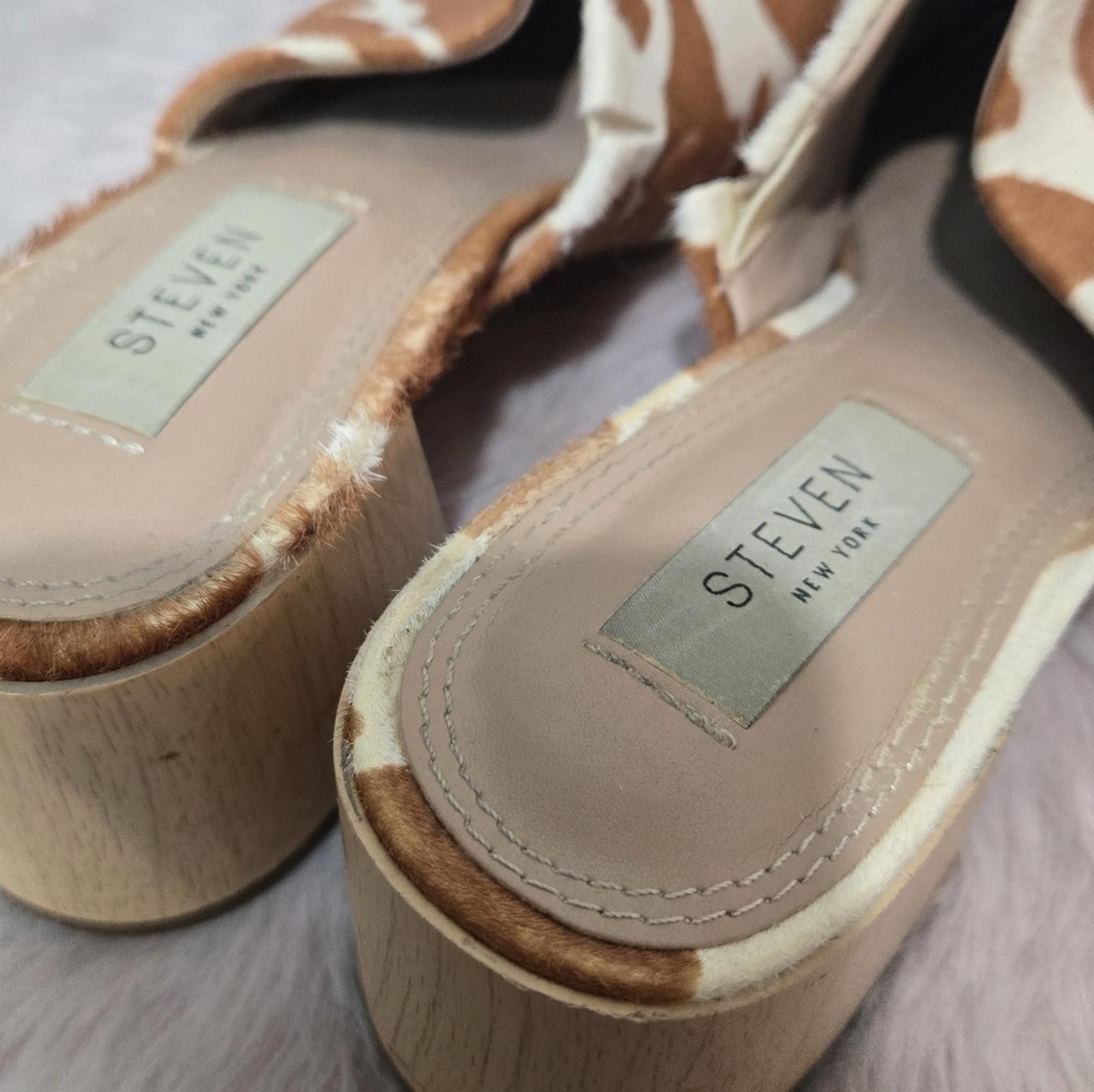 Other Steven NY Open Back Shoe Size US 7 / IT 37 - 5 Thumbnail