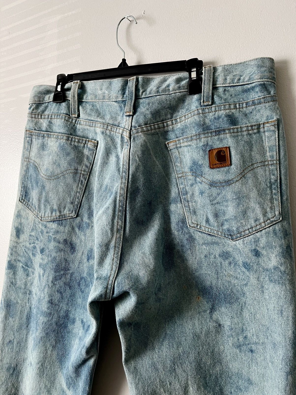 Carhartt × Vintage Vintage Carhartt Acid Wash Denim Size US 38 / EU 54 - 4 Thumbnail
