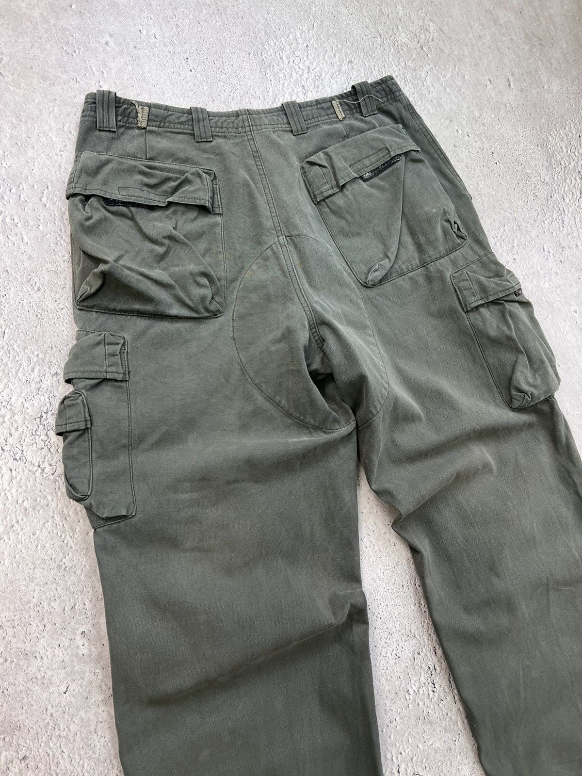 14th Addiction × Japanese Brand × Le Grande Bleu (L.G.B.) Junya Watanabe G Star Style Raw Bondage GOA Cargo Pants Size US 32 / EU 48 - 13 Thumbnail