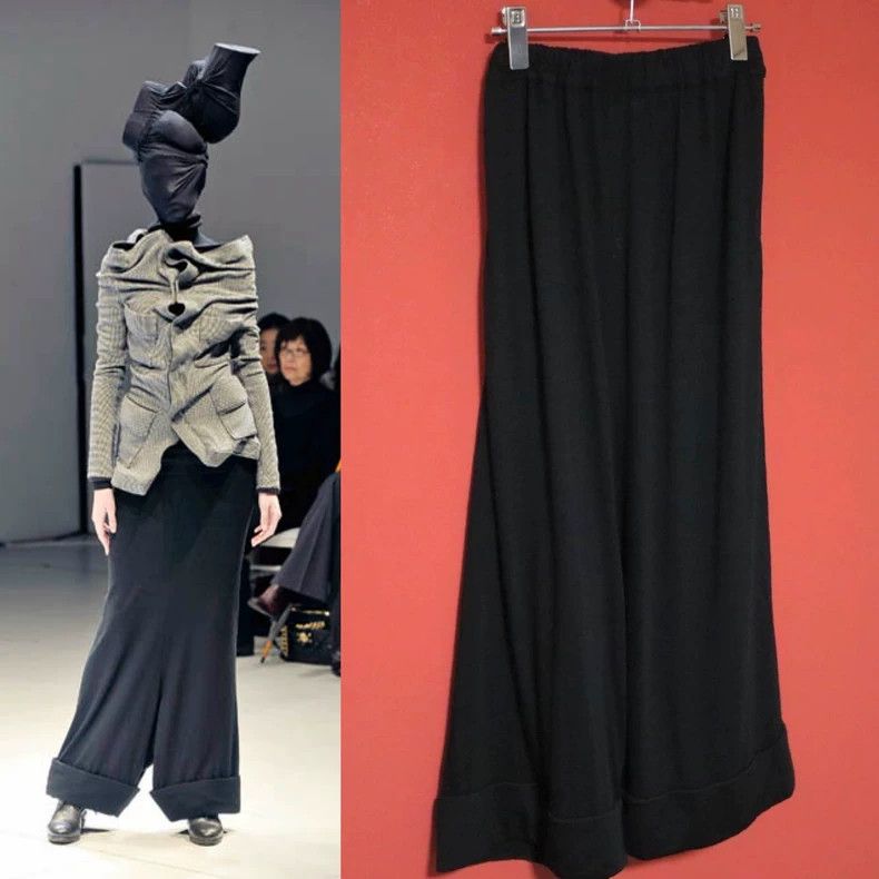 Junya Watanabe JUNYA WATANABE 08aw Wide-leg Pants Size 28" / US 6 / IT 42 - 1 Thumbnail