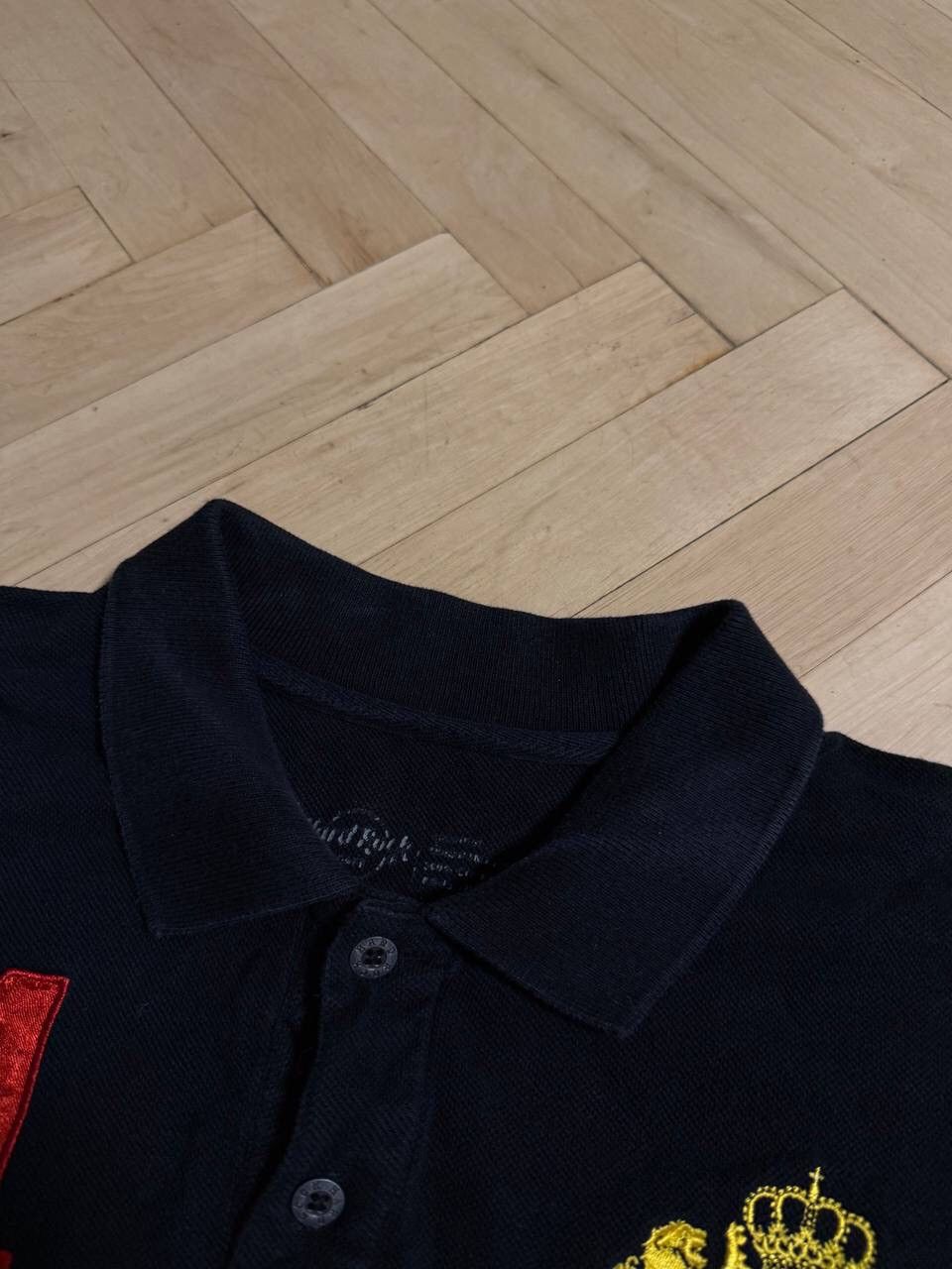 Vintage Vintage Berlin Hard Rock Ralph Lauren Style Polo Tee Size US M / EU 48-50 / 2 - 4 Thumbnail