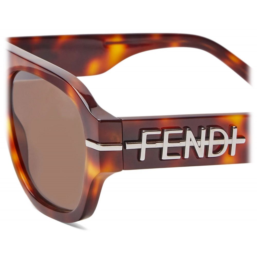 Fendi o1s1wg110425 Sunglass in Brown Size ONE SIZE - 2 Thumbnail