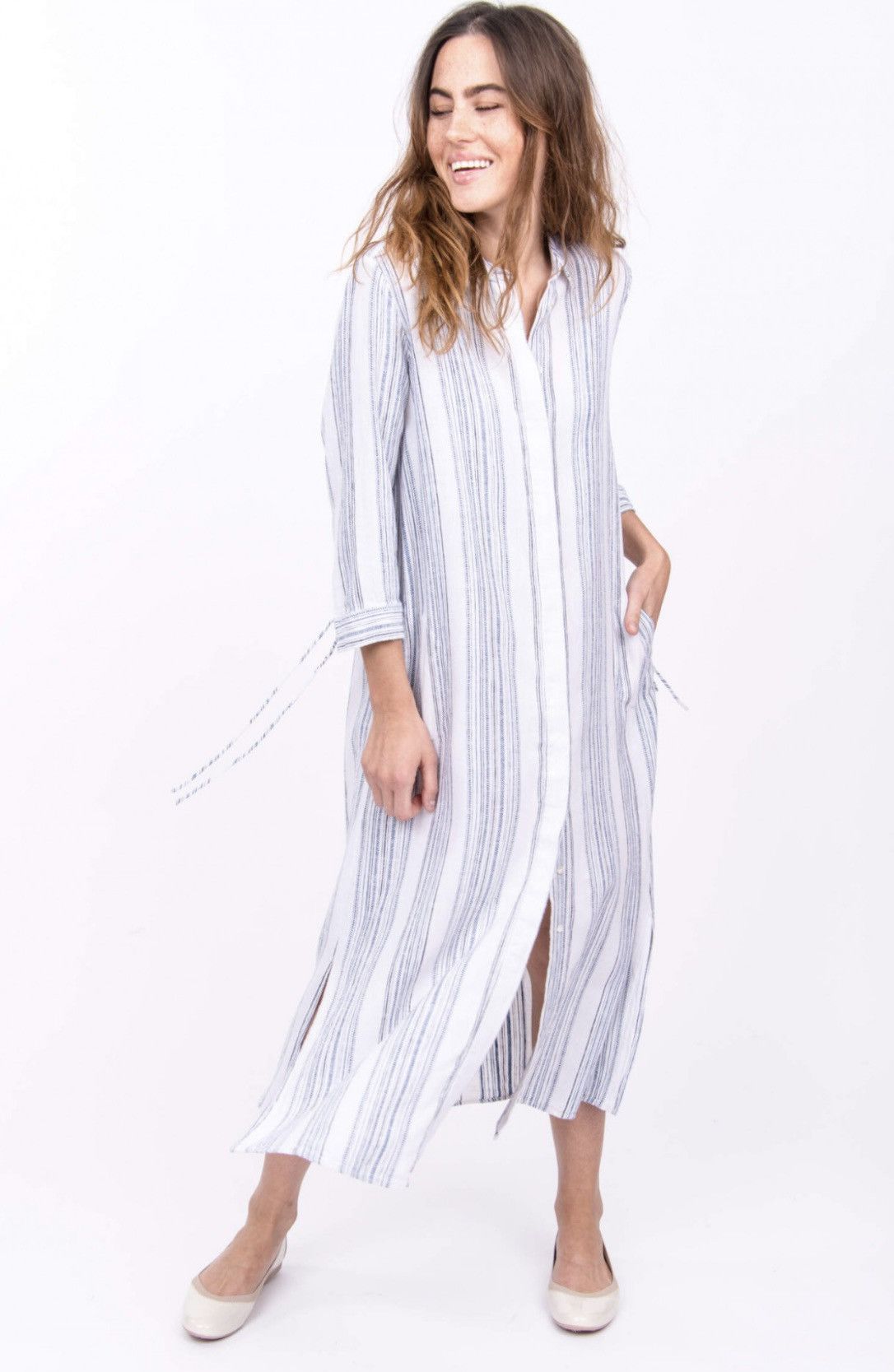 Hysteric Glamour Hemisphere linen cotton set long dress tank top camisole M-S Size M / US 6-8 / IT 42-44 - 3 Thumbnail