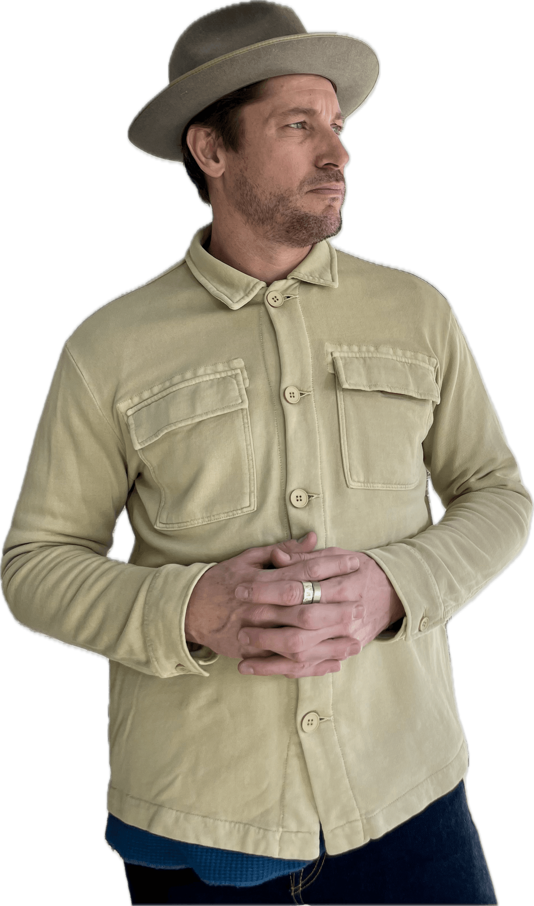 KnowledgeCotton Apparel Knowledge Cotton Apparel Overshirt Size US L / EU 52-54 / 3 - 2 Thumbnail