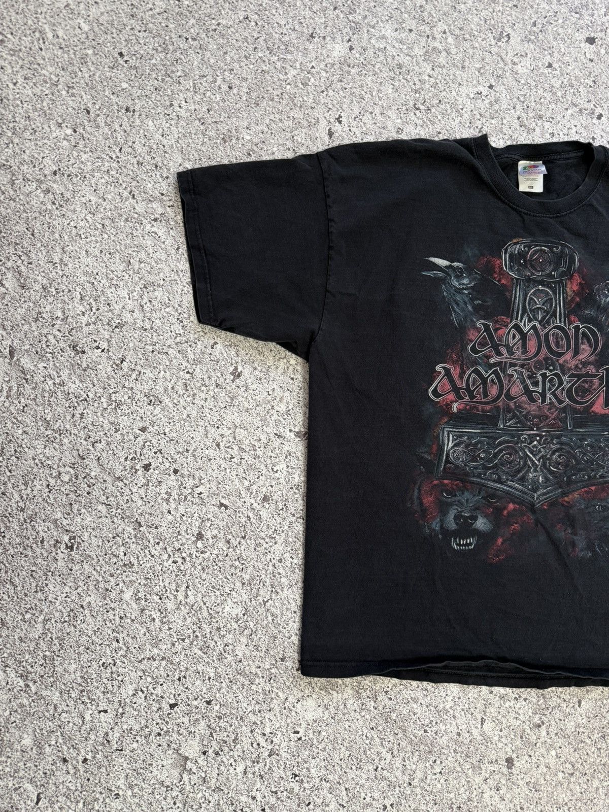 Band Tees × Vintage Vintage 2000s Amon Amarth Rock Band Retro T-Shirt Size 3XL Size US XXL / EU 58 / 5 - 4 Thumbnail