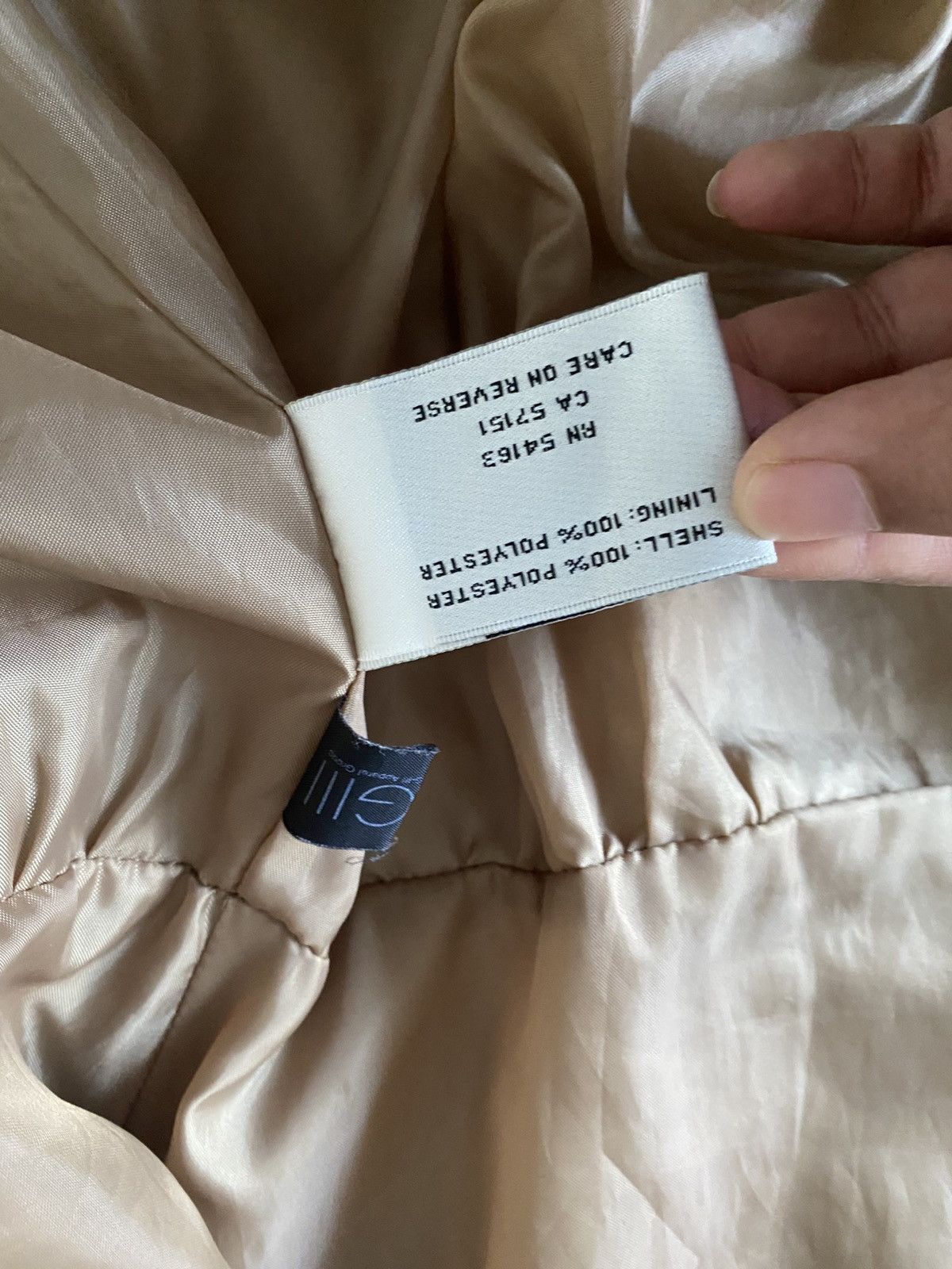 Kenneth Cole Kenneth Cole women's lightweight trench jacket khaki XL Size XL / US 12-14 / IT 48-50 - 10 Thumbnail