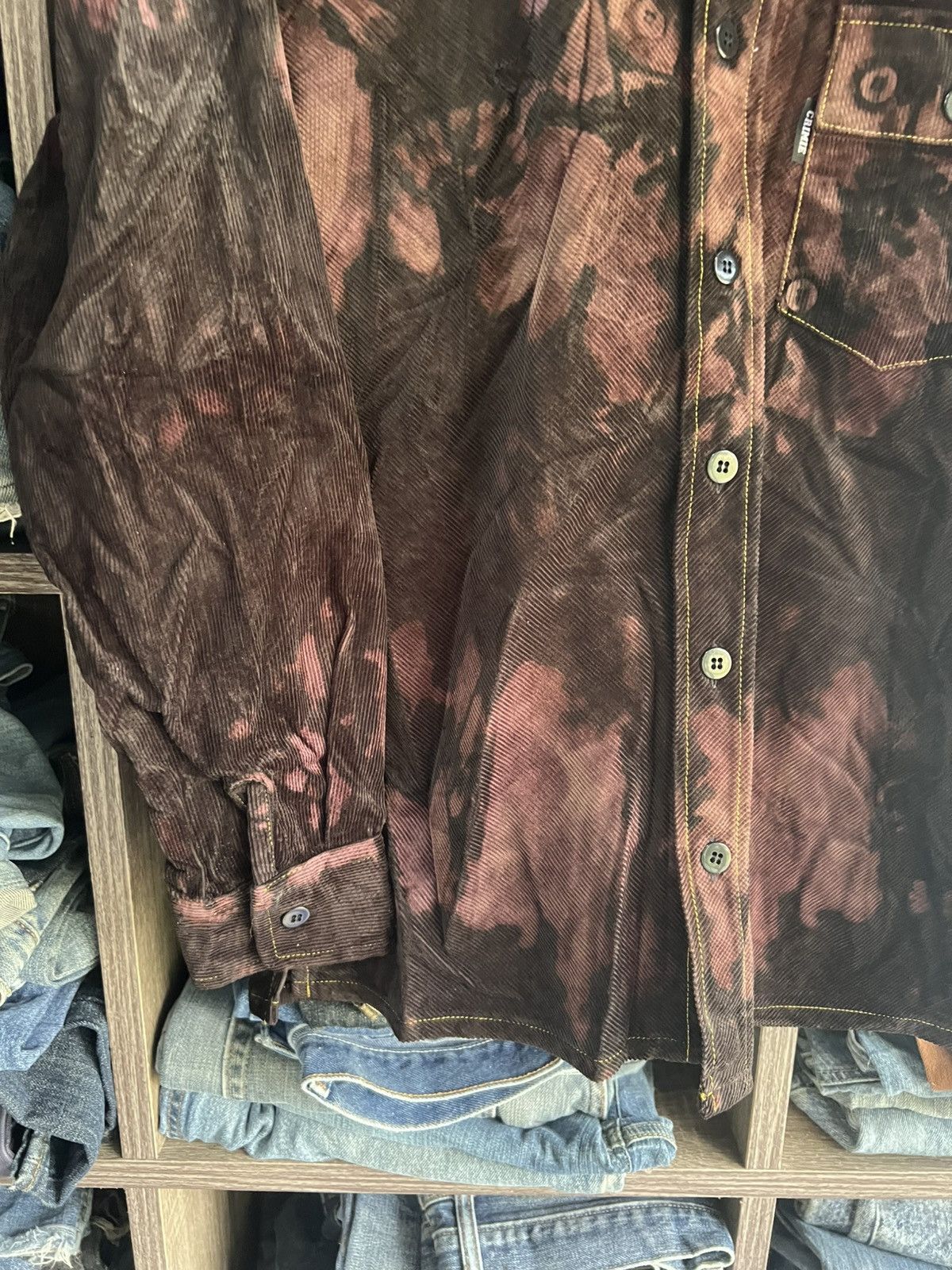 Other 🔥Rare Crimie Tokyo Color Bleach Corduroy Shirts Size US M / EU 48-50 / 2 - 7 Thumbnail