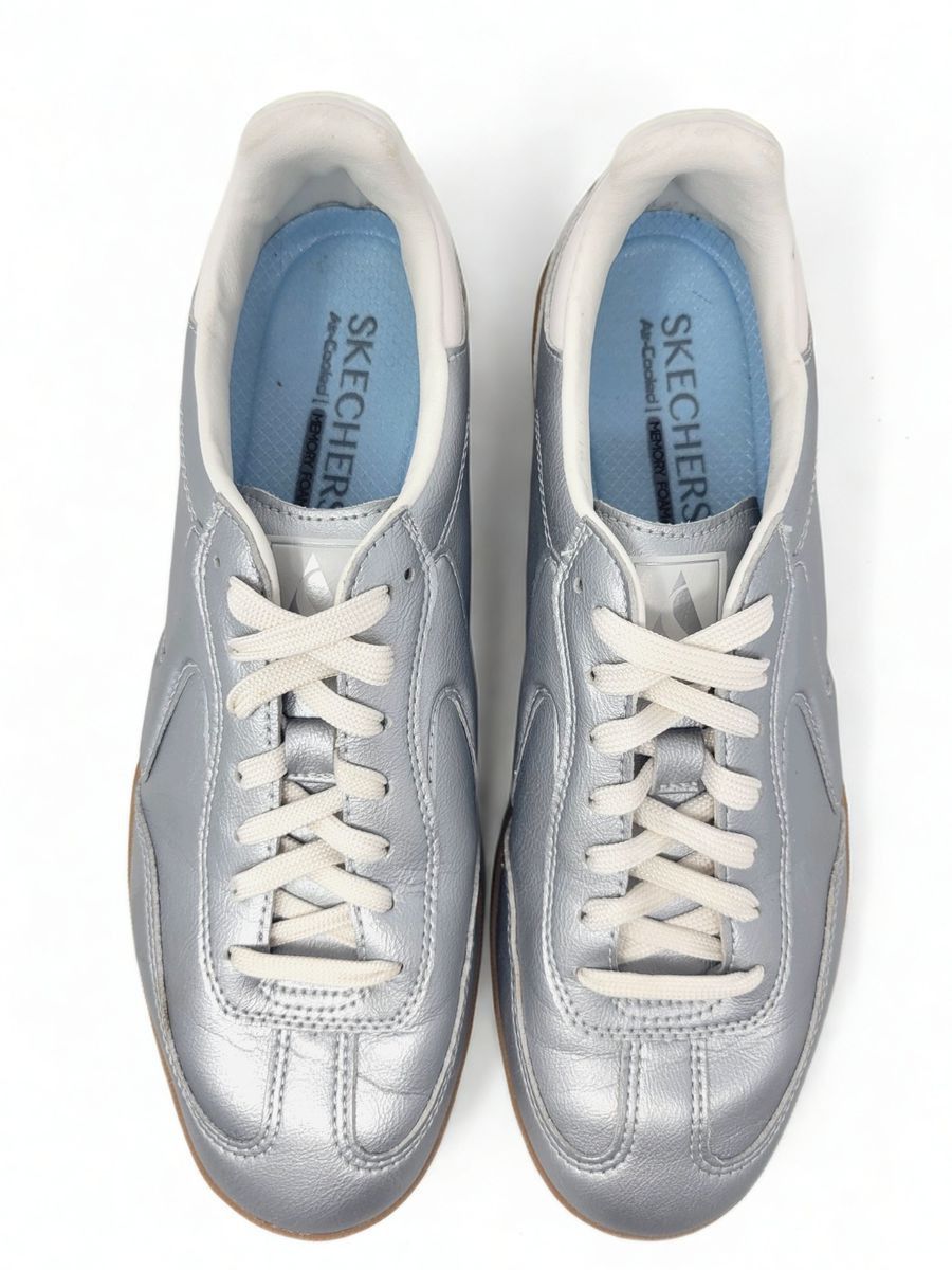 SKECHERS Skechers Hotshot Court Sneakers Metallic Low Top Sz 10 Size US 10 / IT 40 - 6 Thumbnail