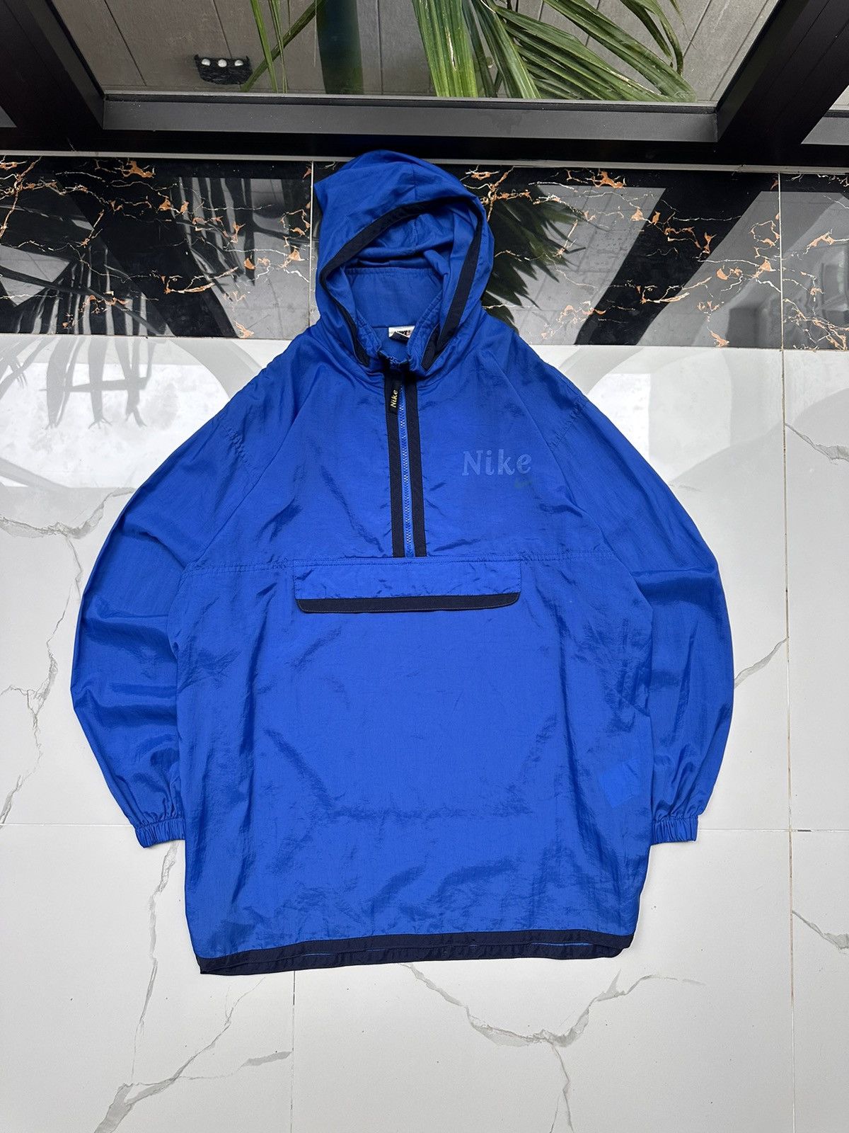 Nike × Vintage NIKE VINTAGE BASIC LOGO STREETWEAR LIGHT JACKET Size US XL / EU 56 / 4 - 2 Thumbnail