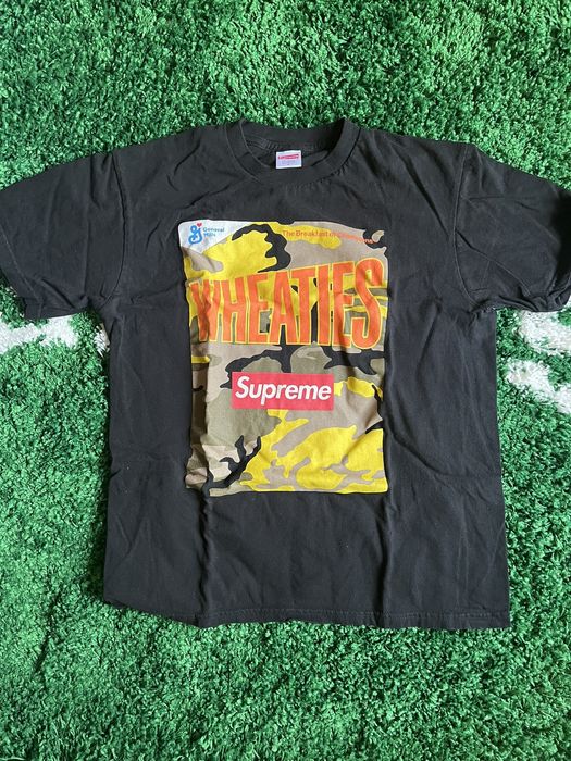 日本公式販売店 Supreme Wheaties Tee Black XL - トップス