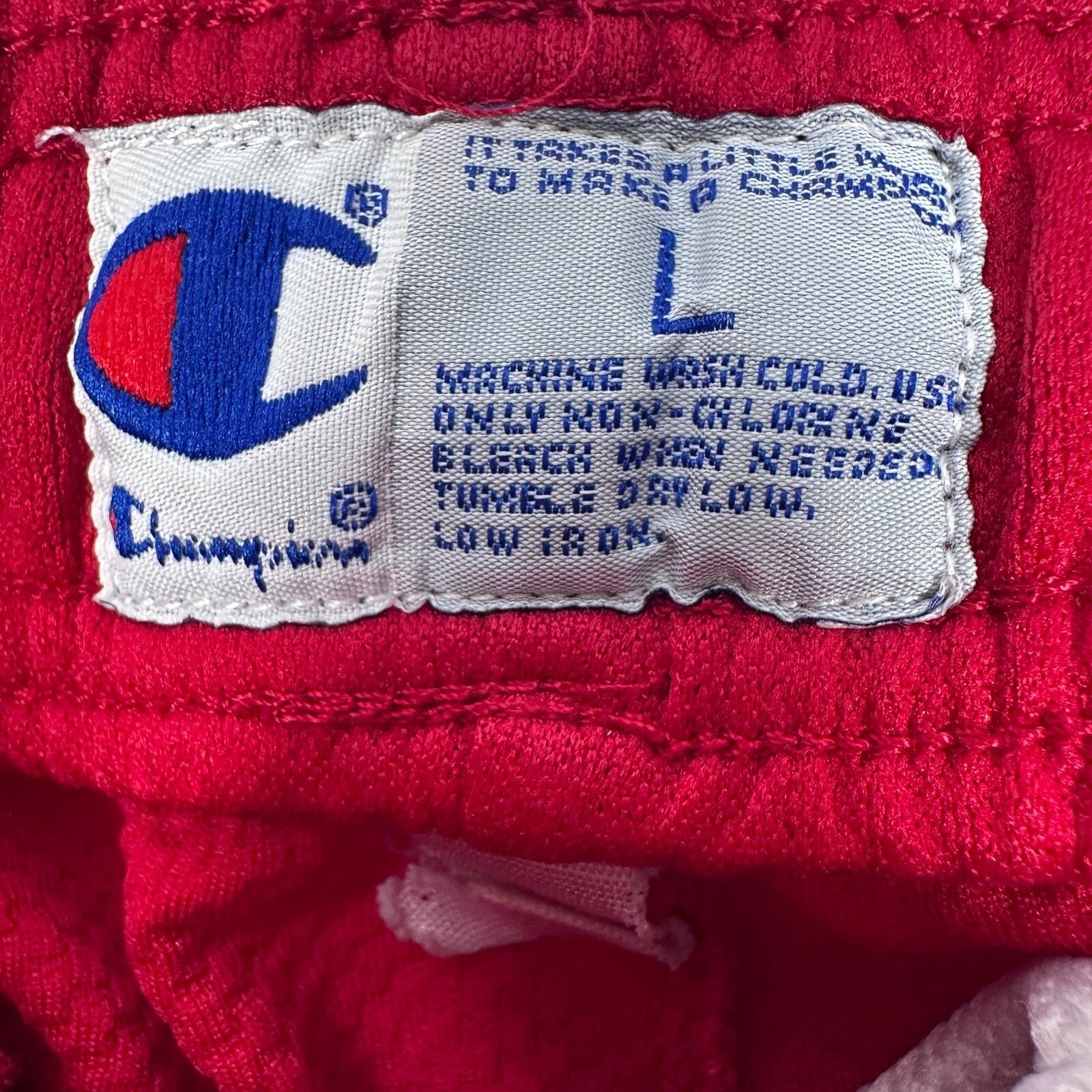 Champion Vintage Champion Basketball Shorts Men's L Red Black Size US 34 / EU 50 - 6 Thumbnail