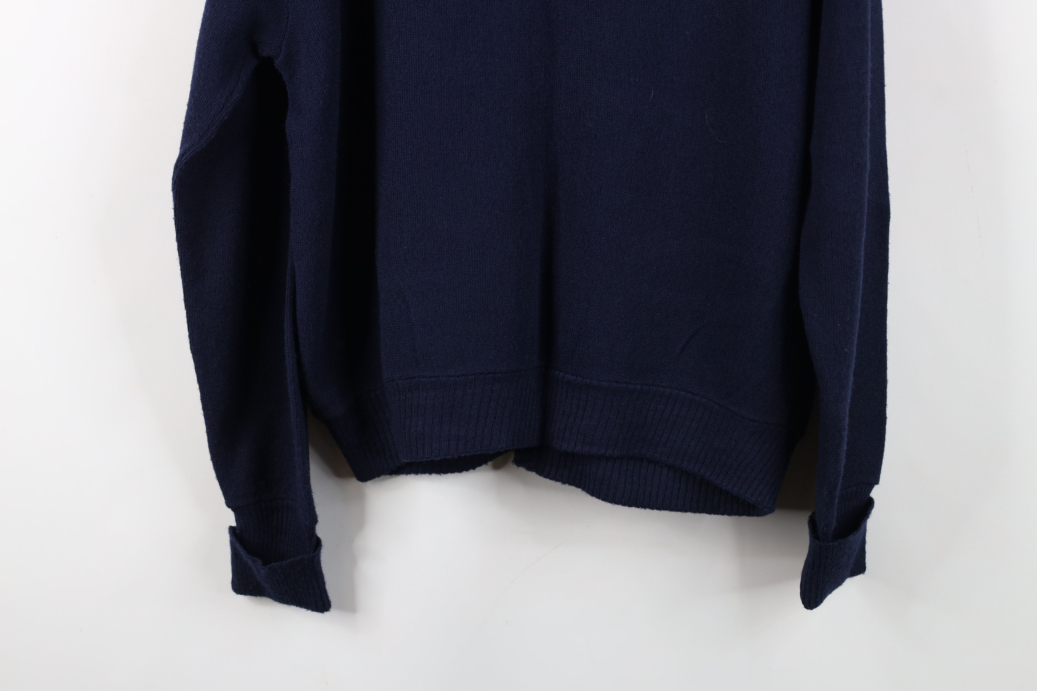 Vintage Vintage 60s 70s Streetwear Blank Knit Cardigan Sweater USA Size US L / EU 52-54 / 3 - 11 Thumbnail