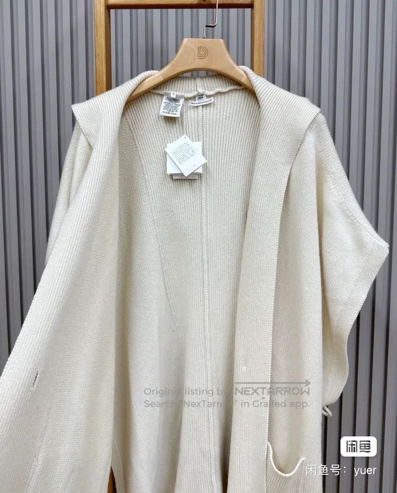 Hermes Hermes size TU Women's Cashmere Hooded Overcoat - TU Size - Size M / US 6-8 / IT 42-44 - 2 Thumbnail