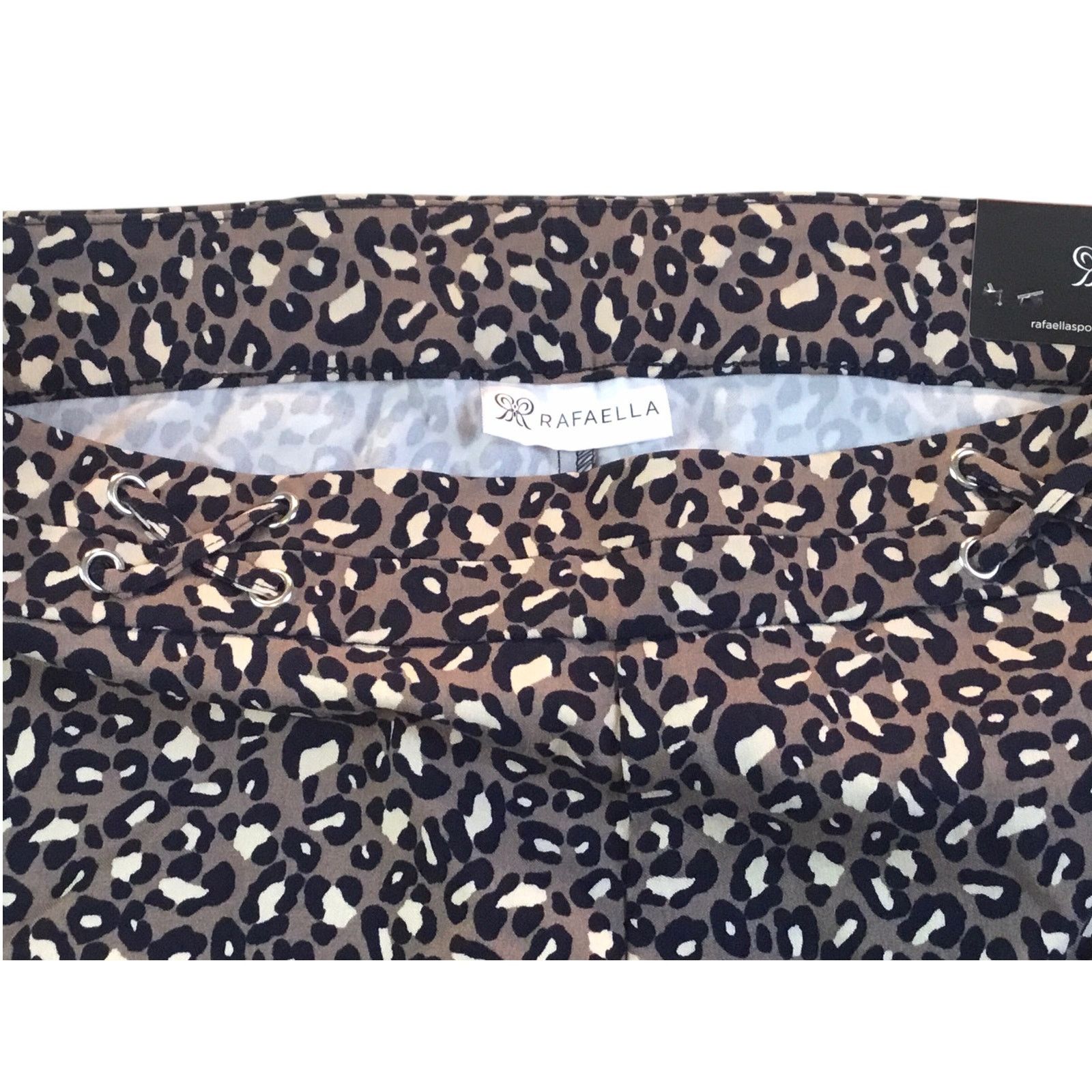 Other Rafaella Capri Animal Print Pull-On New Size 14 NWT $59.50 Size 36" / US 14 / IT 50 - 4 Thumbnail