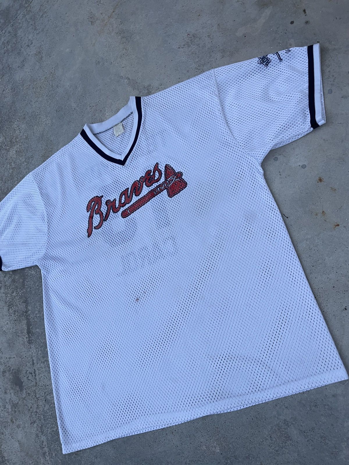 MLB Vintage Atlanta Braves MLB Jersey Size US XXL / EU 58 / 5 - 5 Thumbnail