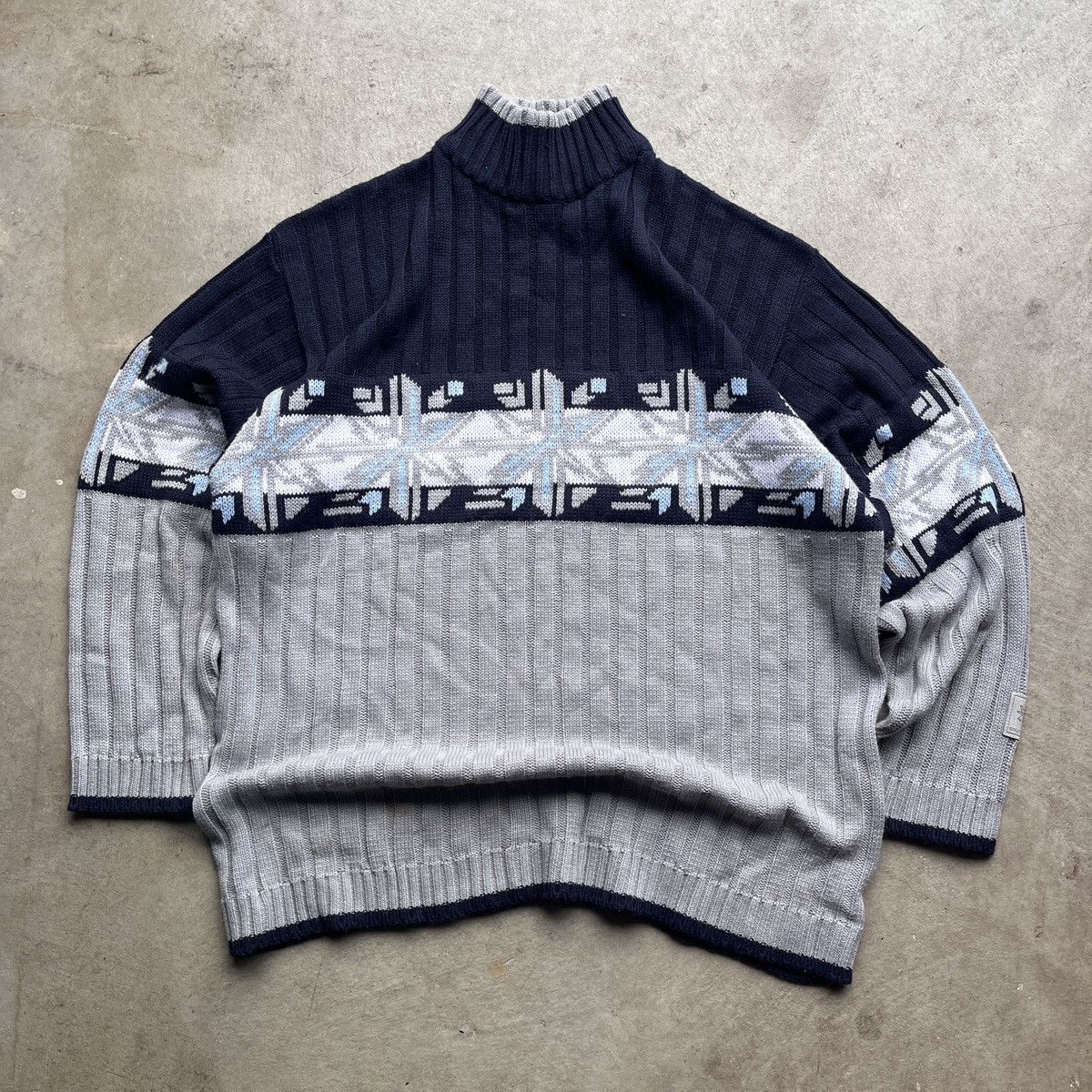 Southpole Vintage Y2K Southpole Mock Neck Sweater Size US XL / EU 56 / 4 - 1 Thumbnail