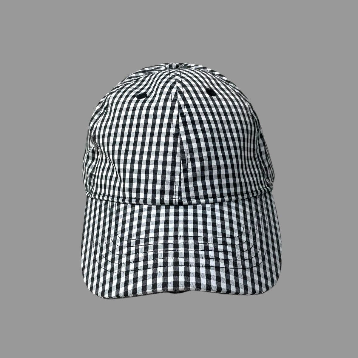 Vintage Vintage 90s blank checkered hat Size ONE SIZE - 1 Thumbnail