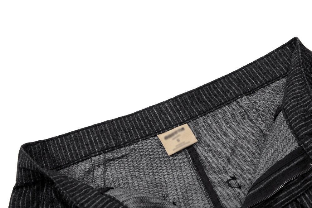 Jean Men's Loose American Retro Vertical Striped Curved Jeans Size US 32 / EU 48 - 4 Thumbnail