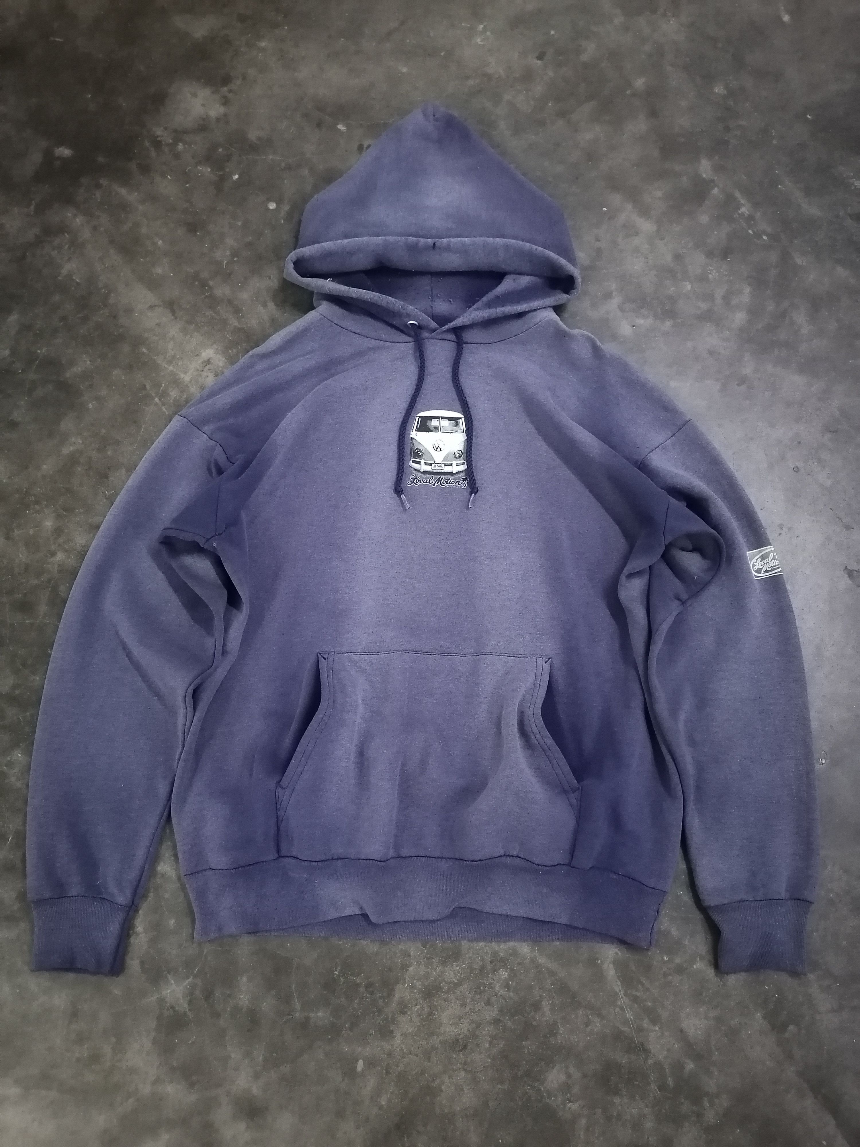 Vintage Trashed Faded Vintage Local Motion Hawaii Surfing Hoodies Size US L / EU 52-54 / 3 - 1 Thumbnail