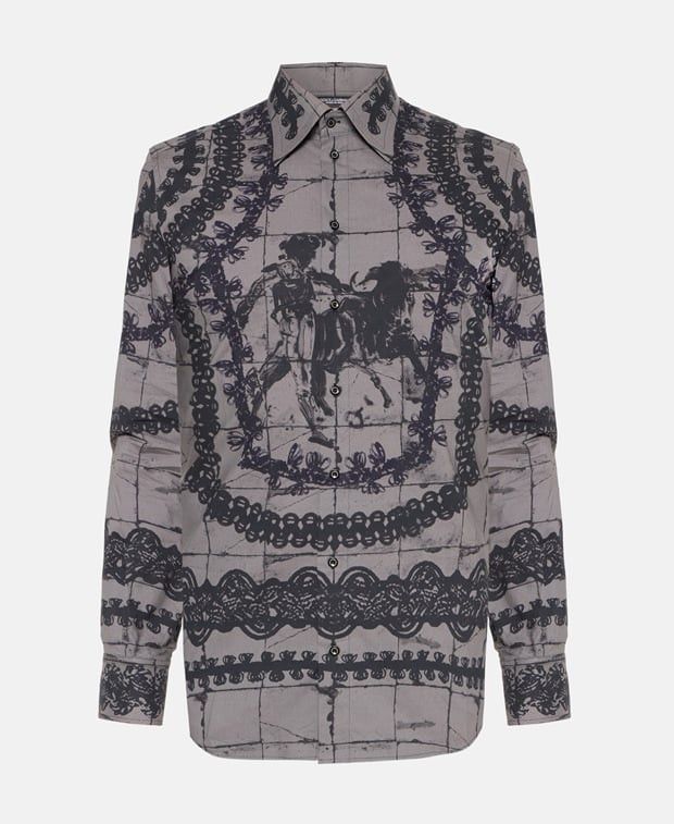 Dolce & Gabbana Long-sleeved shirt Size US M / EU 48-50 / 2 - 1 Thumbnail