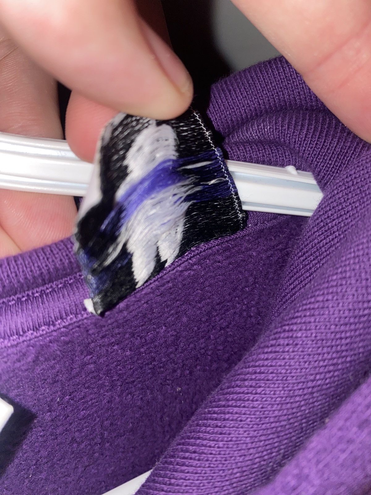Future × Lanvin Distressed Purple Lanvin X Future Eagle Hoodie Purple/Black Size US M / EU 48-50 / 2 - 11 Thumbnail