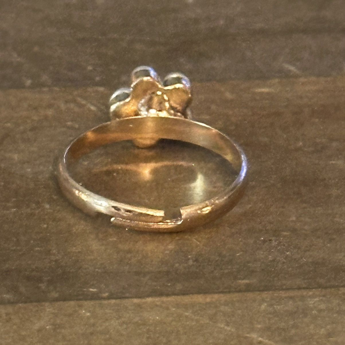Vintage Vintage pearl flower ring Size ONE SIZE - 5 Thumbnail