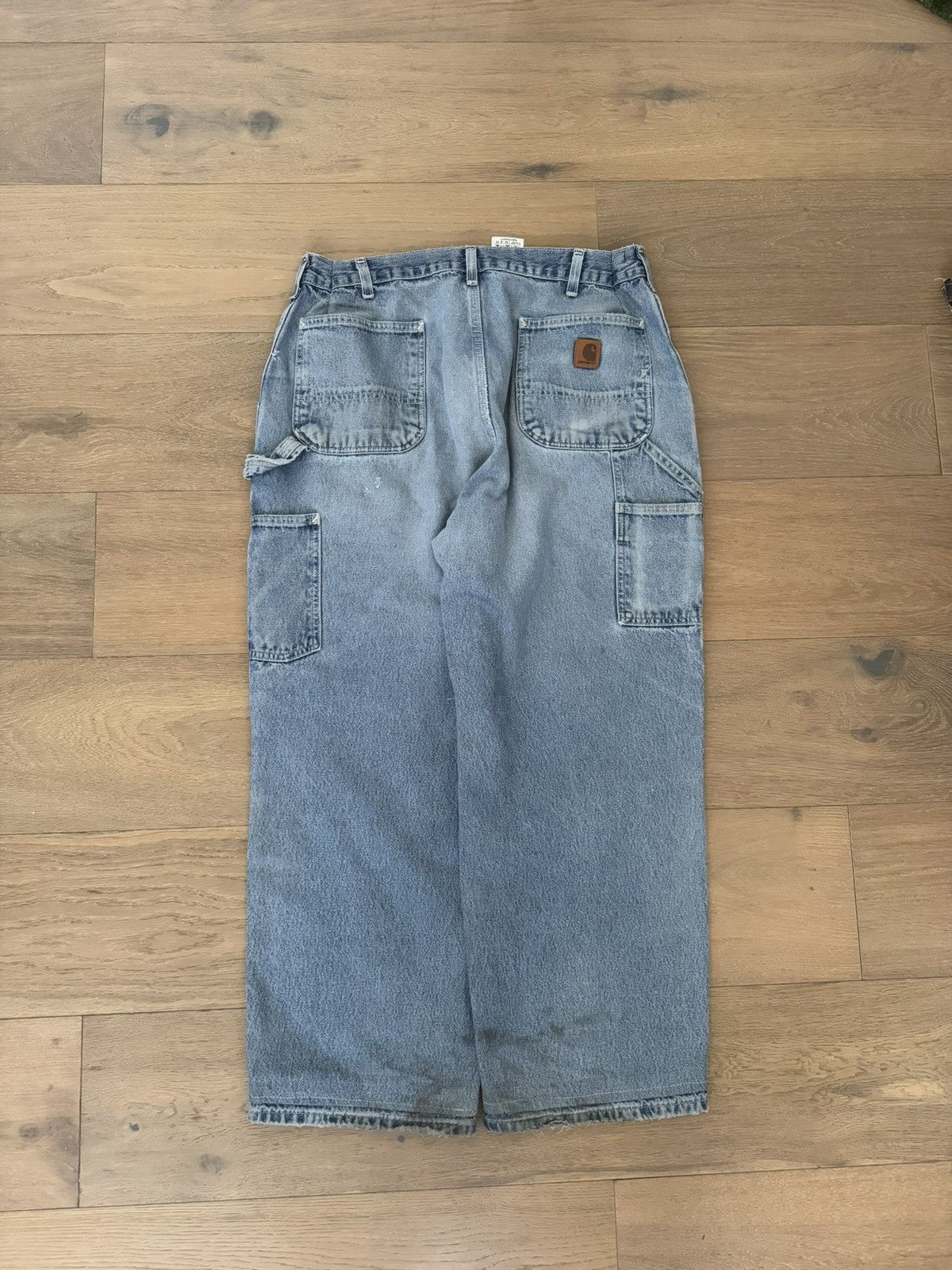 Carhartt Carhartt Carpenter Jeans with Sashiko repairs Size US 34 / EU 50 - 3 Thumbnail