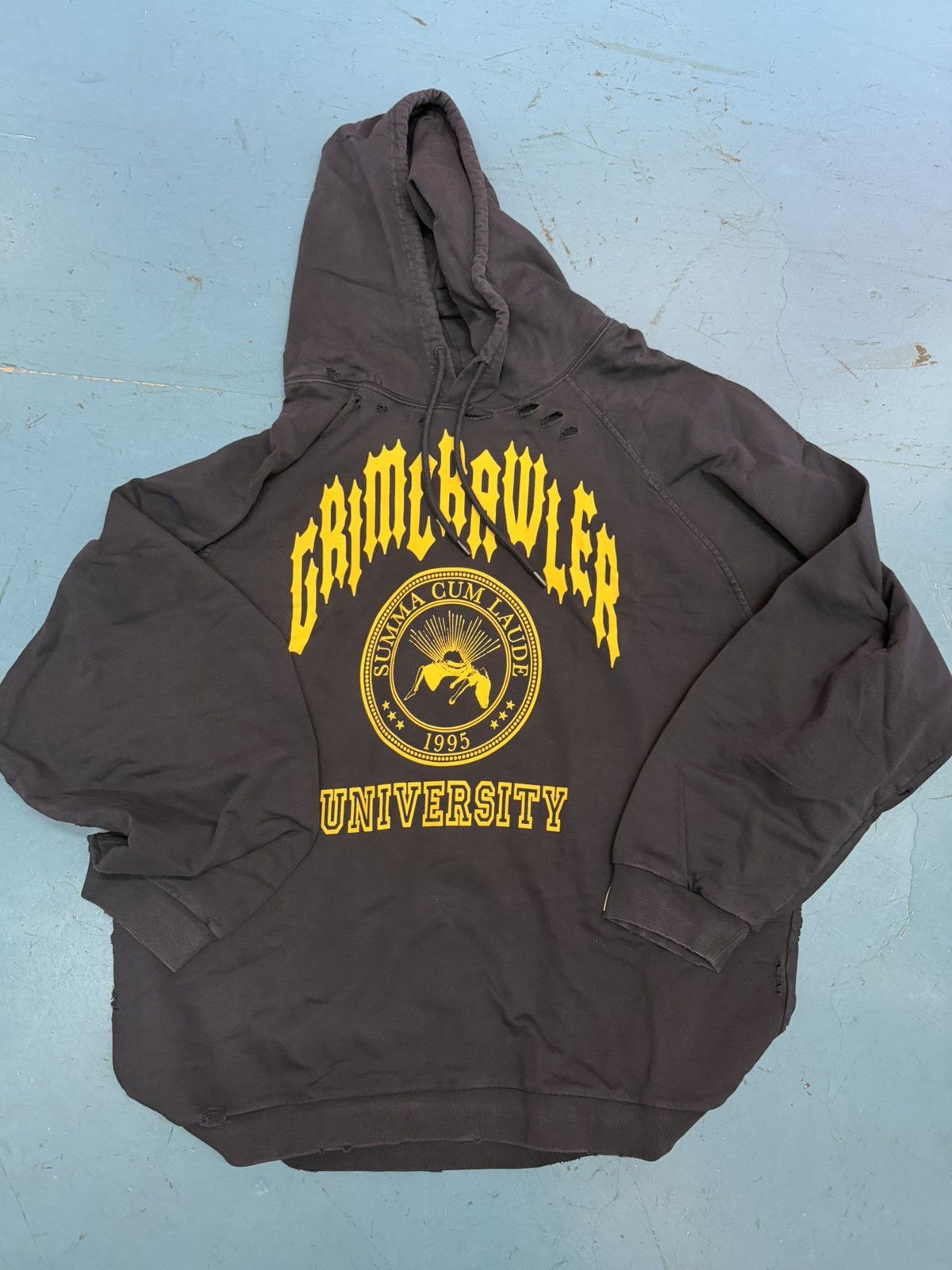 Raf Simons RAF SIMONS SS22 SUMMA CUM LAUDE UNIVERSITY HOODIE Size US M / EU 48-50 / 2 - 1 Thumbnail