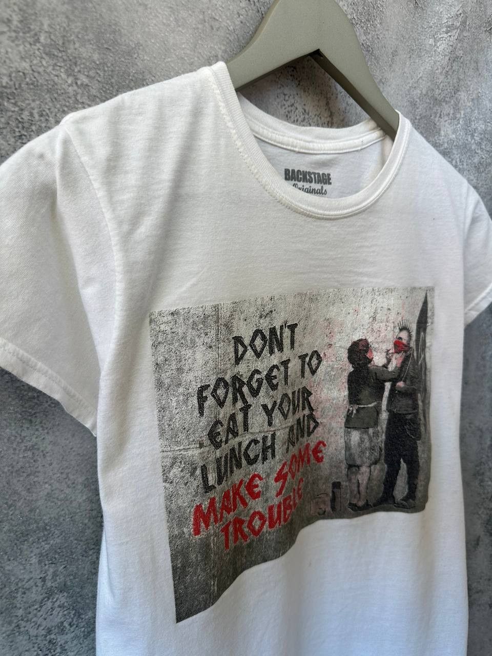 Other Punk Mom Rare BackStage T-Shirt "Make Some Trouble" Size US S / EU 44-46 / 1 - 4 Thumbnail