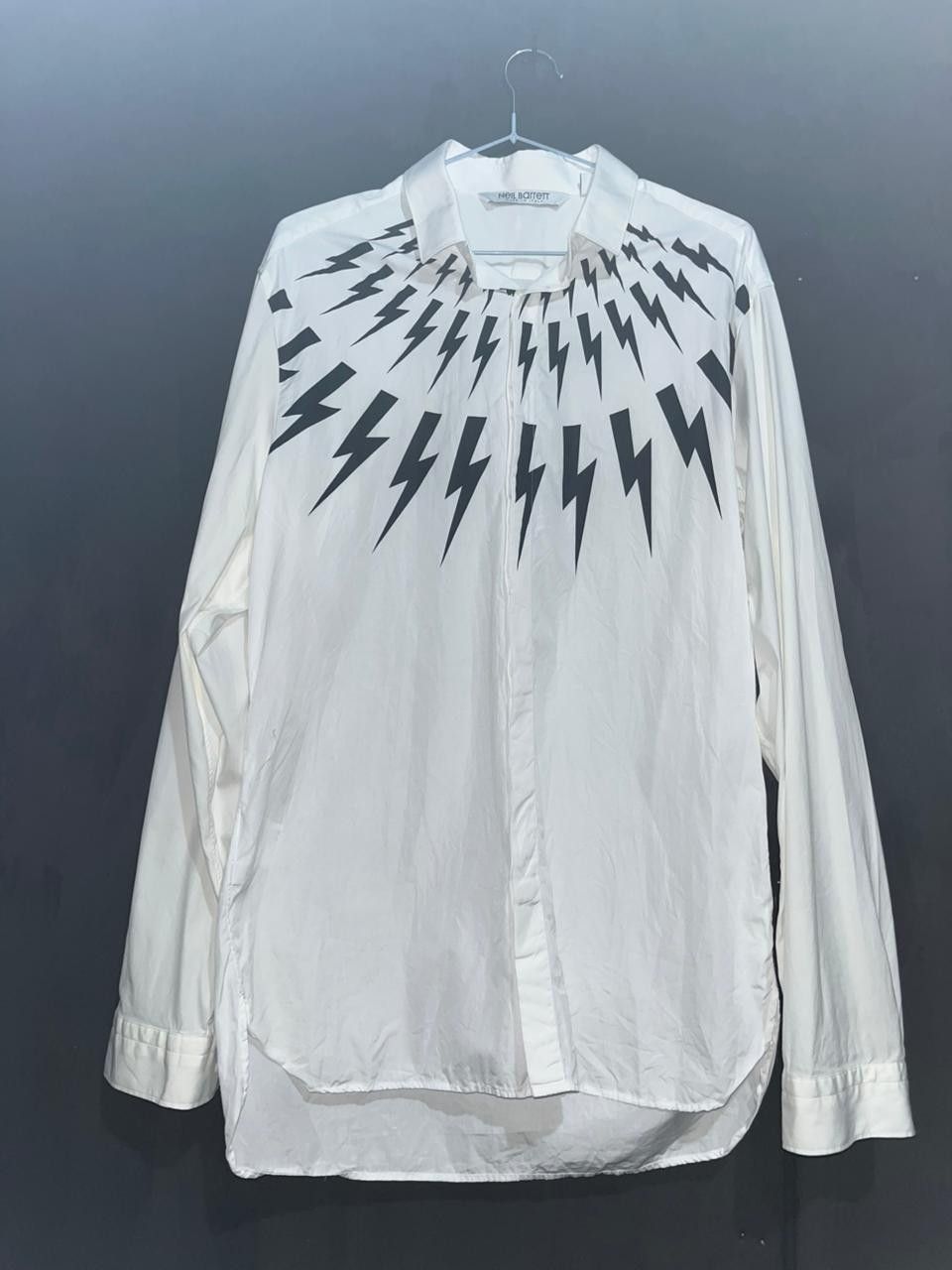 Neil Barrett Shirt NEIL BARRETT THUNDERBOLT Size US L / EU 52-54 / 3 - 1 Thumbnail