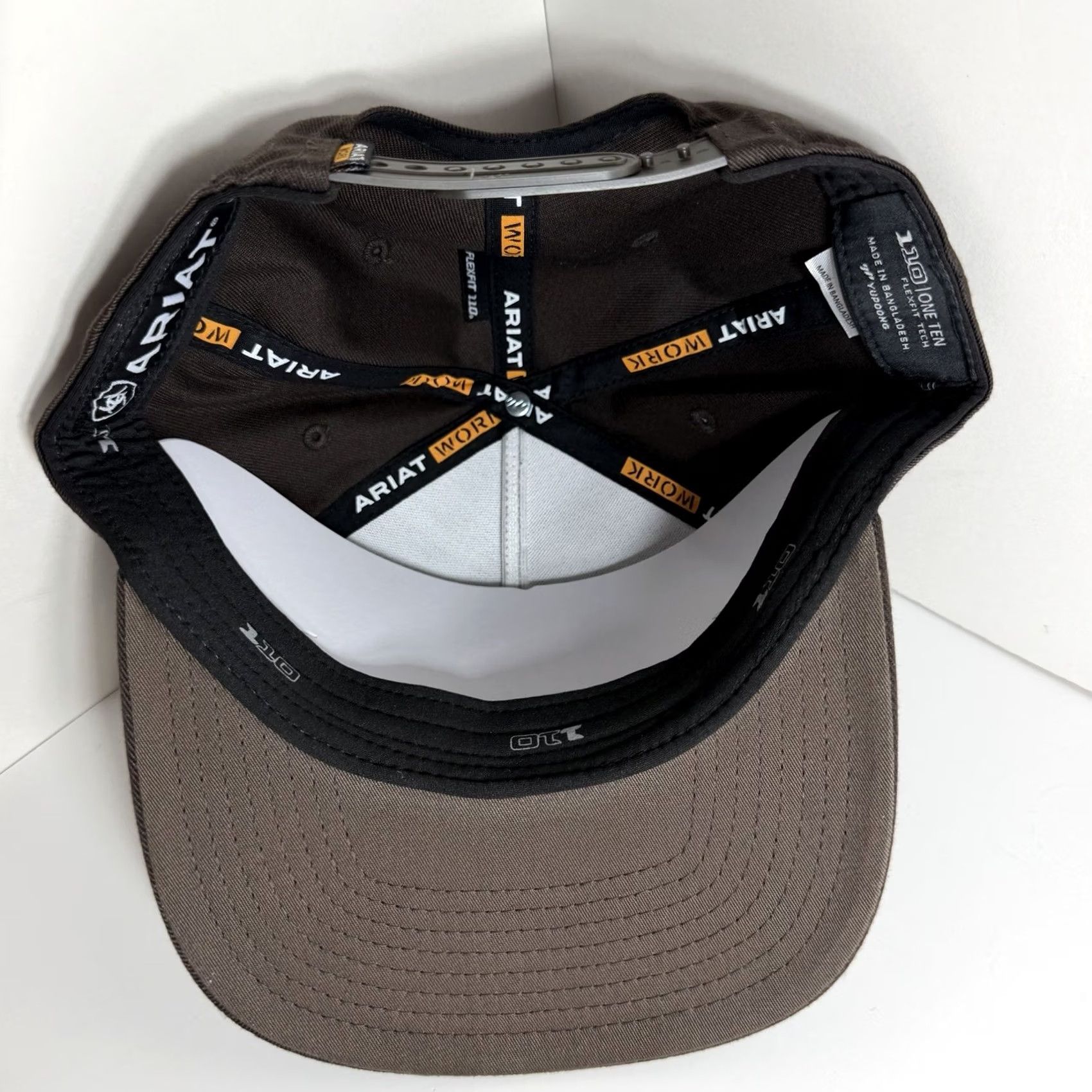 Ariat Ariat Live Free Trucker Hat One Size Brown New Men Adjustable Breathable Solid Size ONE SIZE - 7 Thumbnail