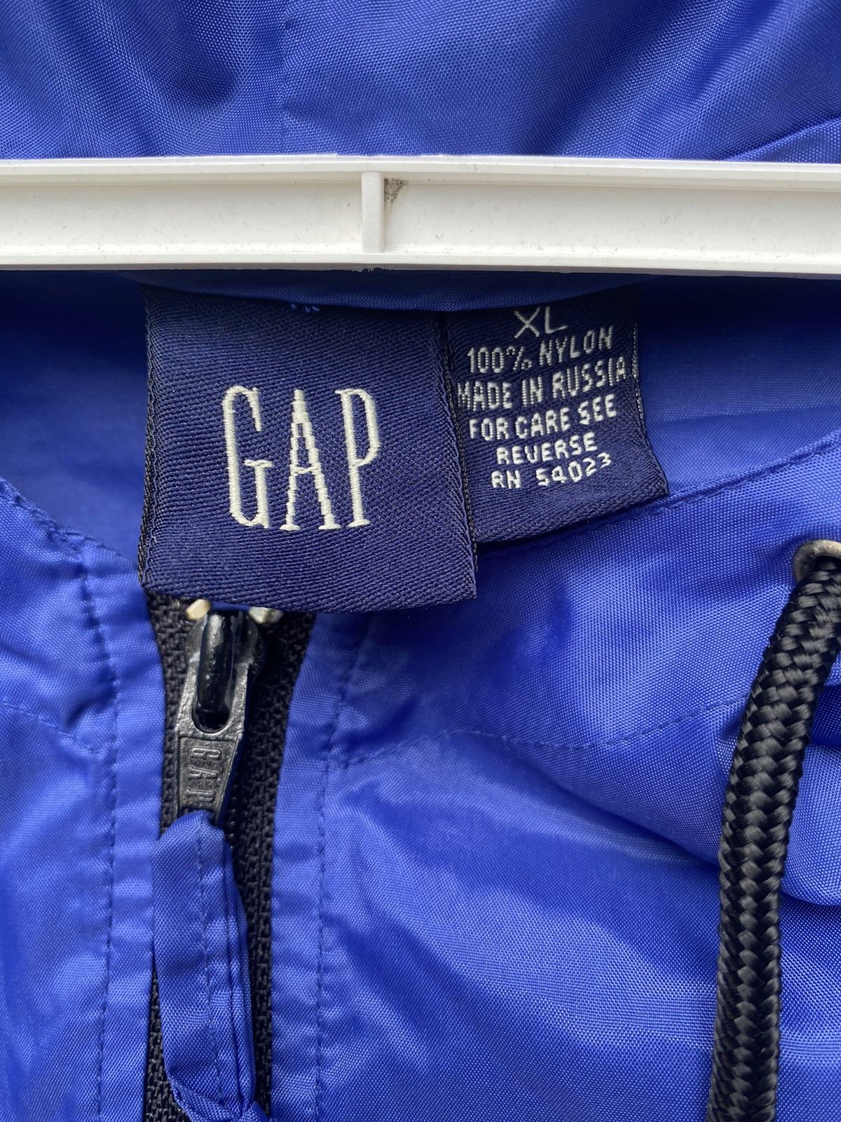 Gap 90s Old Gap Anorak Jacket Nylon Size US XL / EU 56 / 4 - 3 Thumbnail