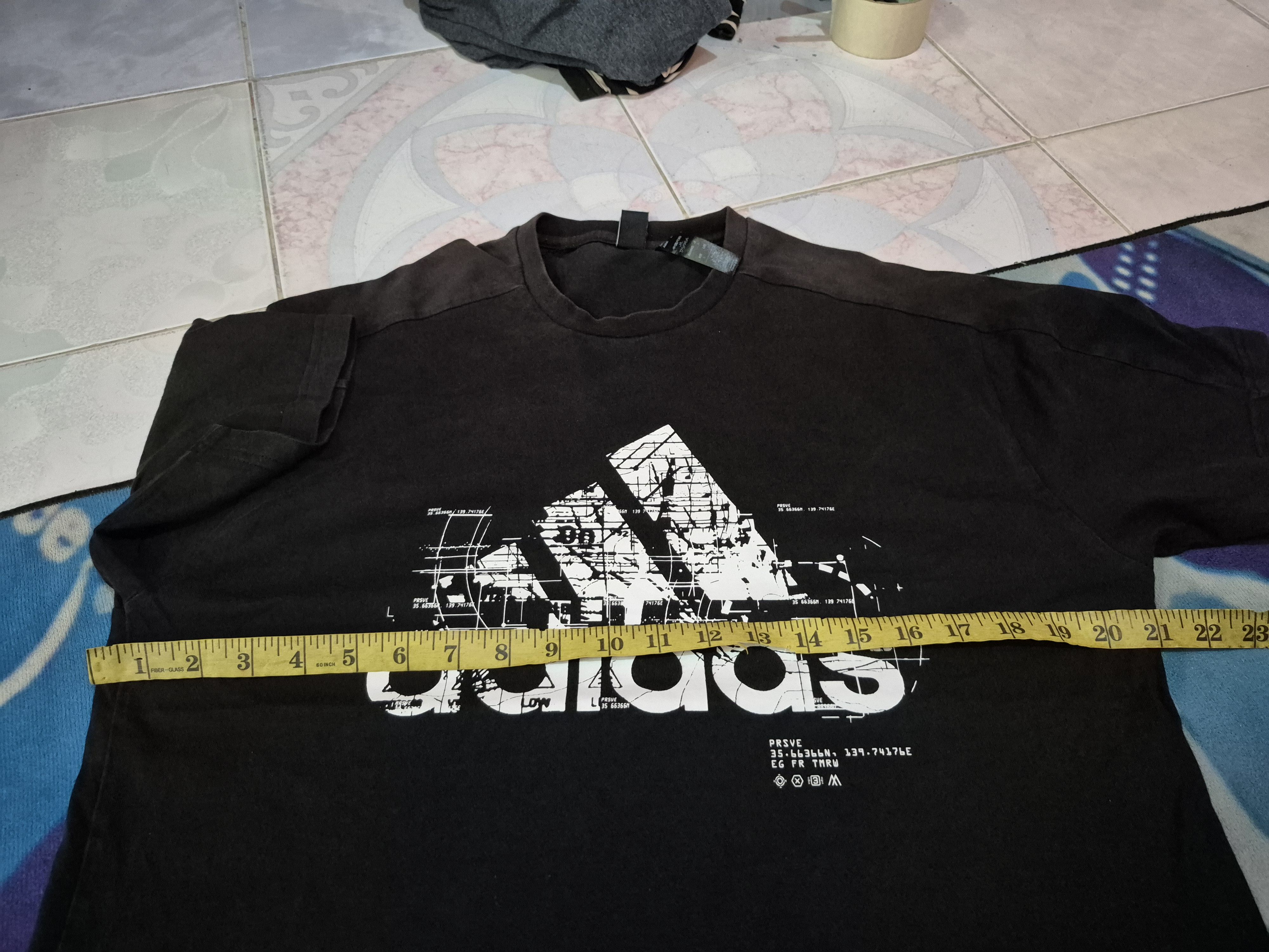 Adidas 🔥 Adidas Big Logo Sportswear Tee Size US L / EU 52-54 / 3 - 14 Thumbnail