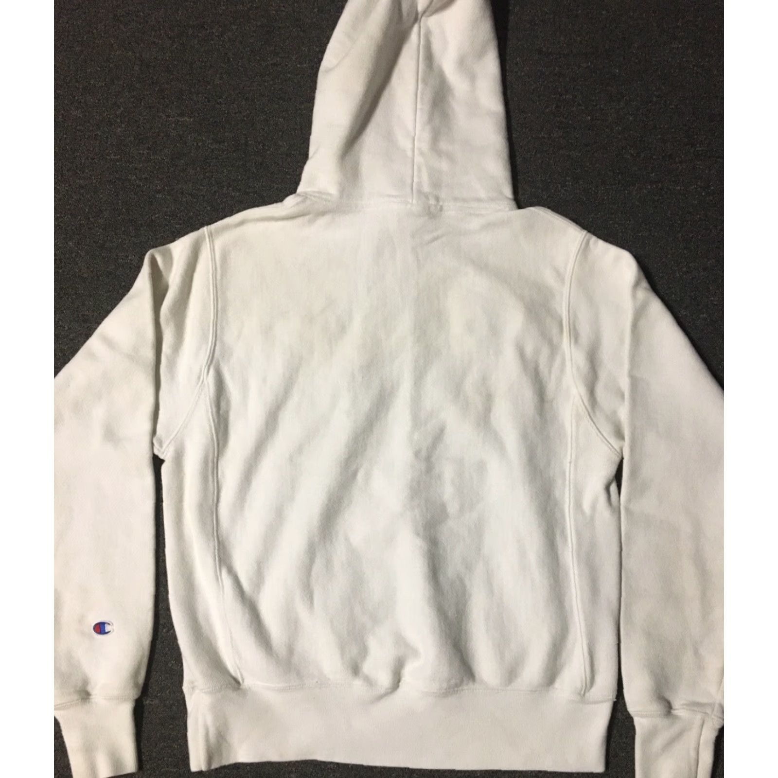 Champion Champion Reverse Weave Hoodie S Men White 90s Grunge Hip Hop USA Logo Vintage Size US S / EU 44-46 / 1 - 6 Thumbnail
