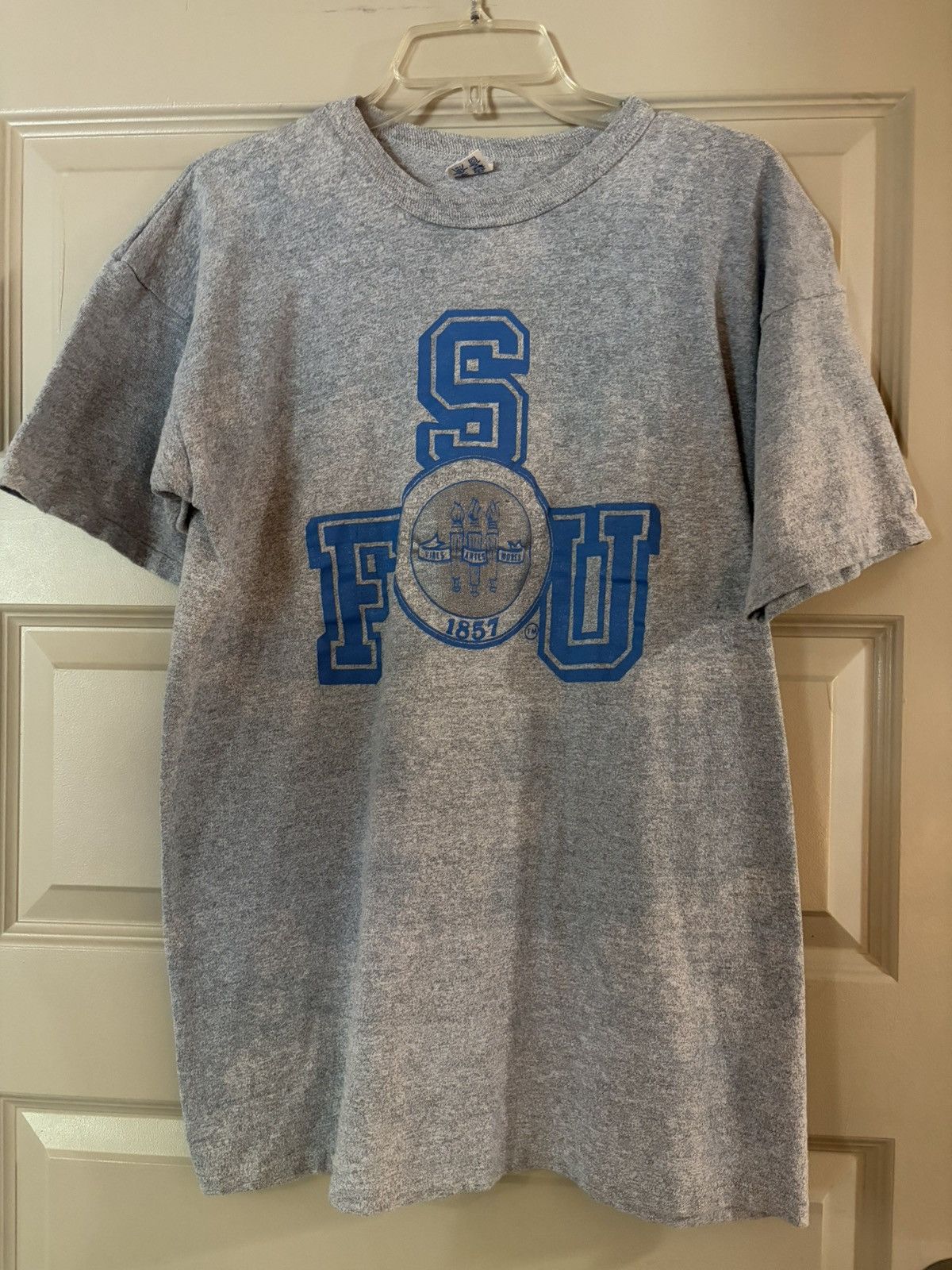 Vintage Vintage Champion Florida State University Tee Shirt 80s Rare Size US XL / EU 56 / 4 - 1 Thumbnail