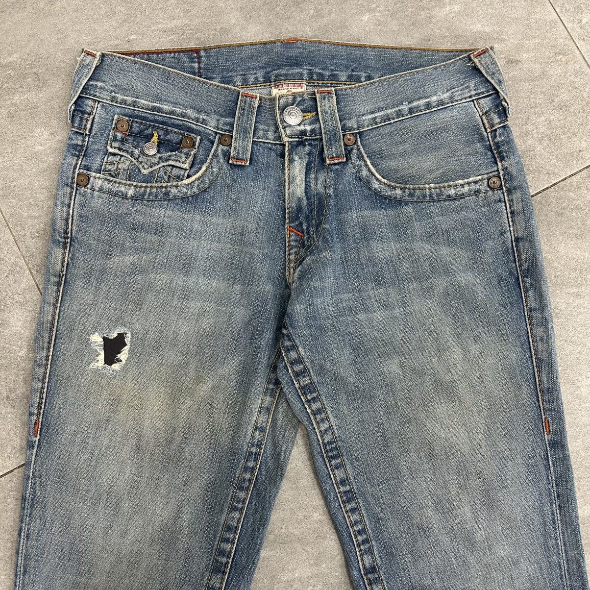 True Religion Vintage 90s True Religion Joey Flared Denim Size US 33 - 5 Thumbnail